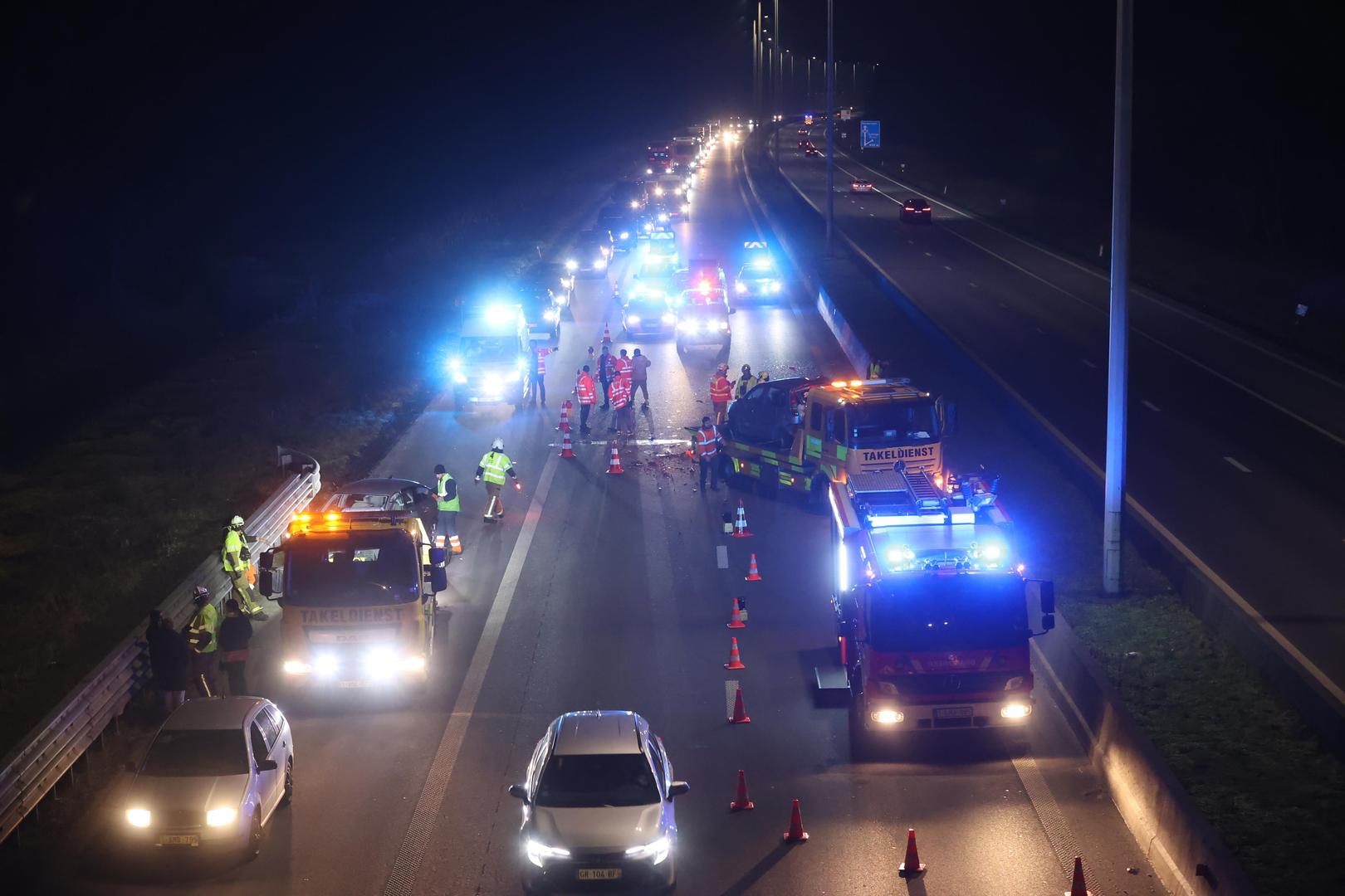 Ongeval E34 in Oelegem
