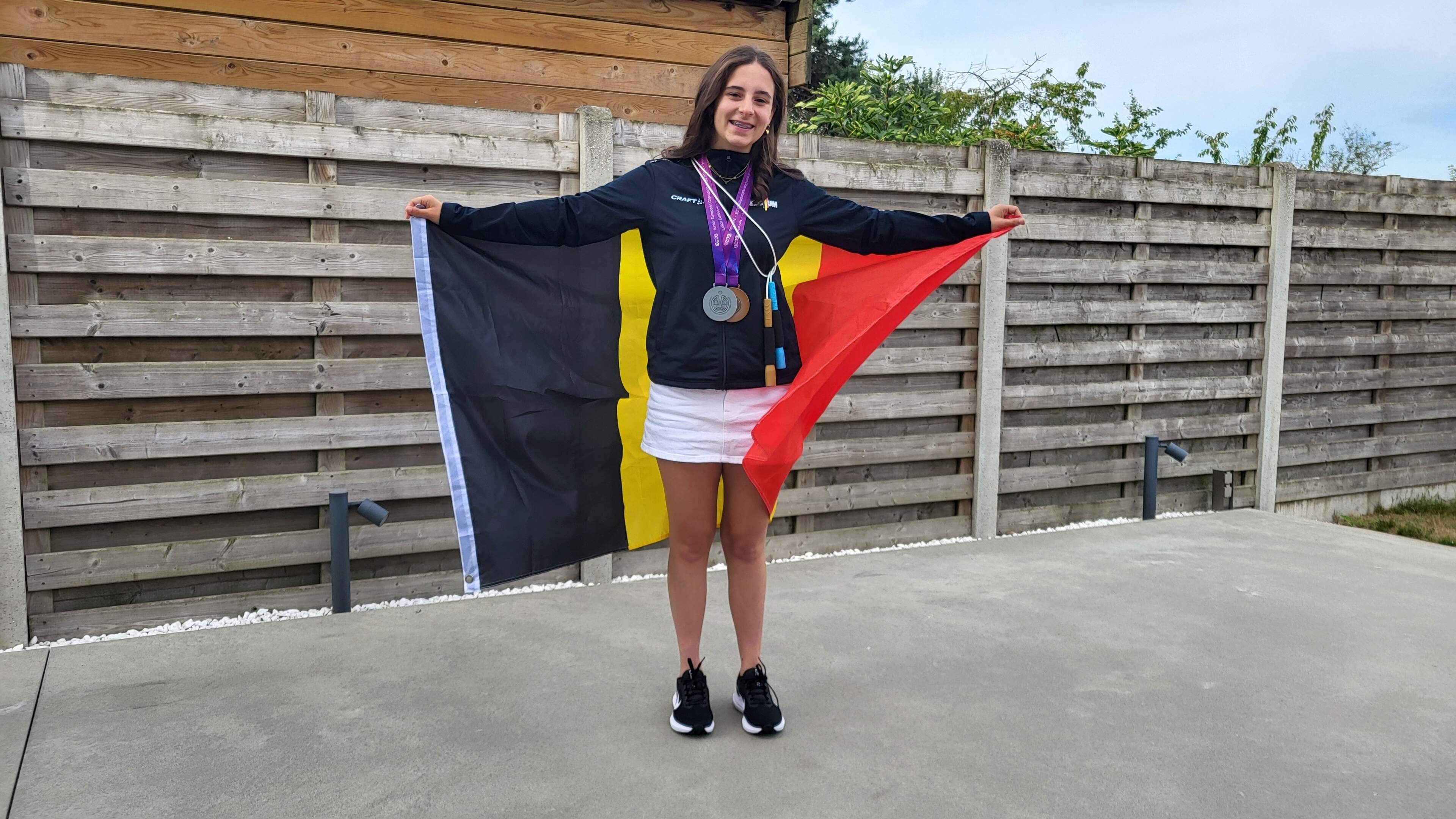 Hanne (14) is enige Kempense in Europese top ropeskipping: “Het is geen sport, maar een levensstijl”
