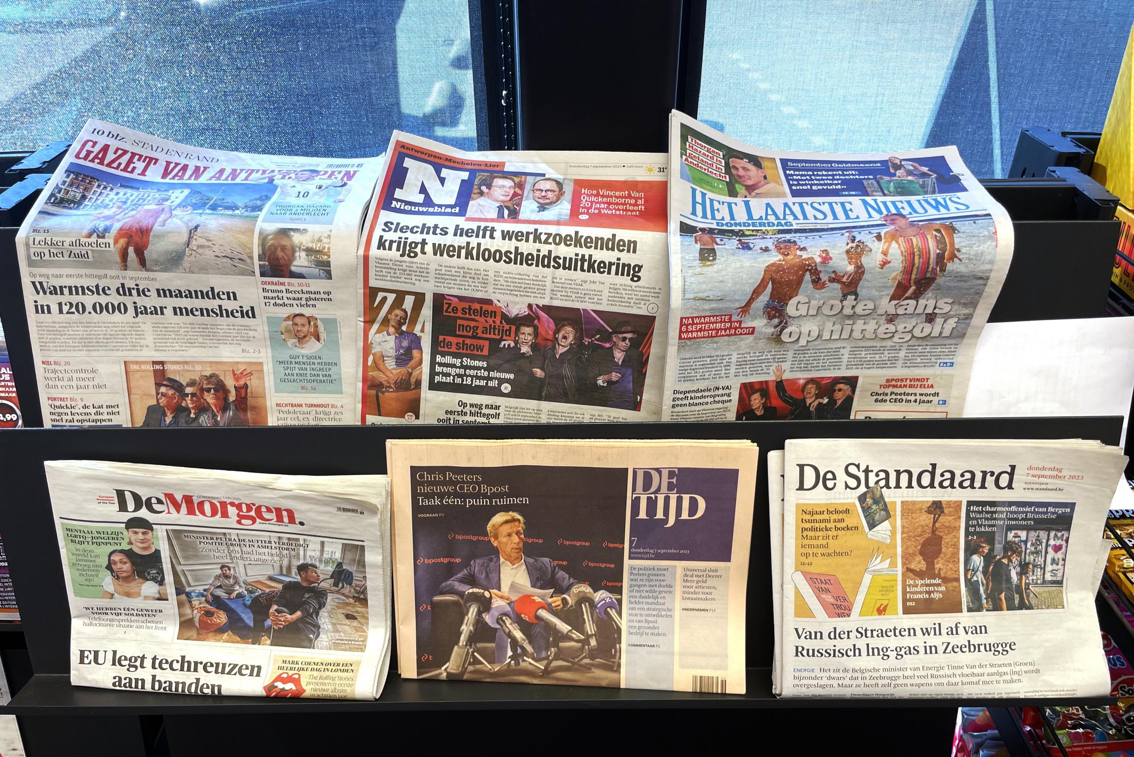 Paper Krant Papieren krant weer populairder, een vierde vertrouwt nieuws op papier ...