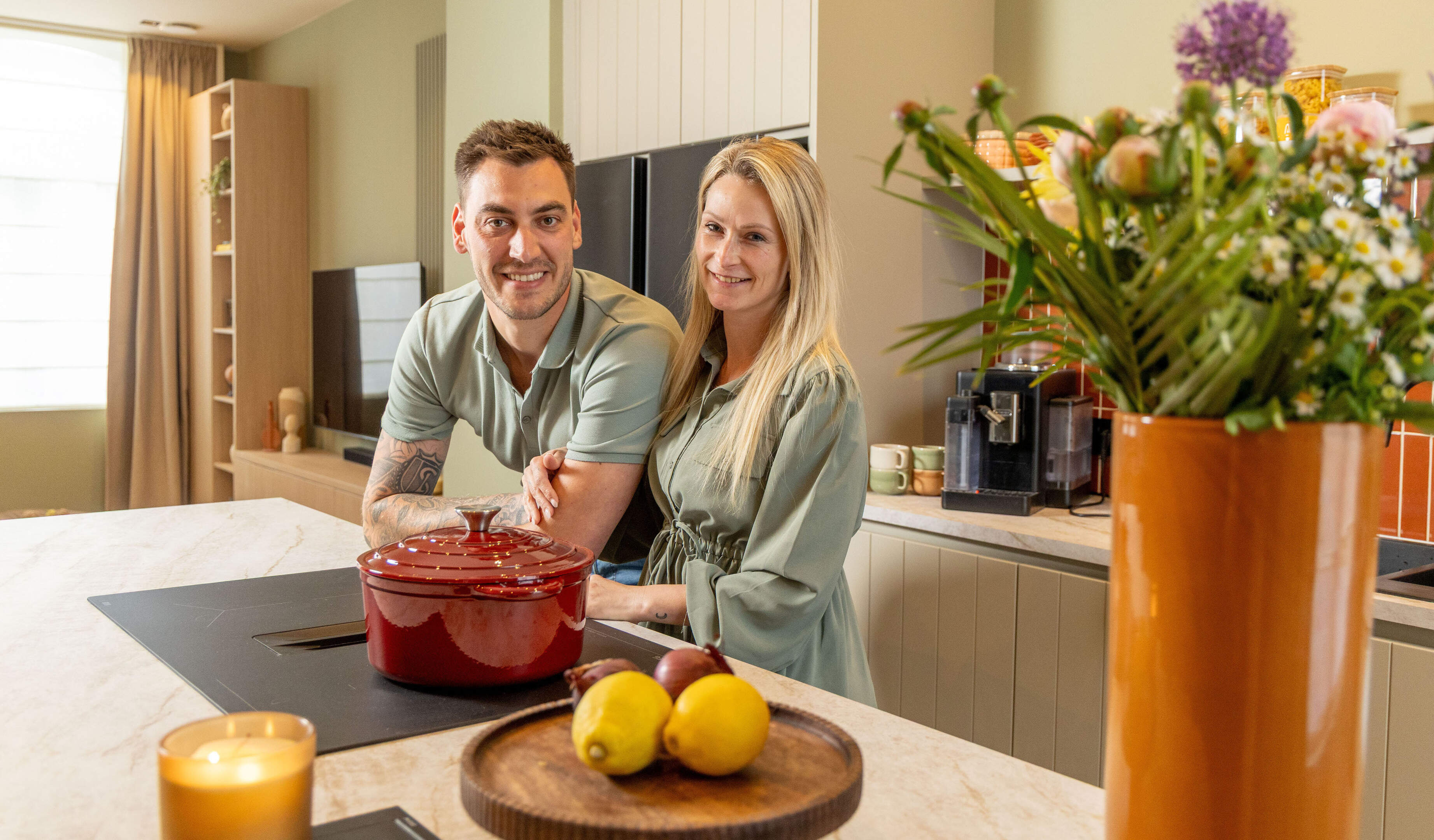 “Voor ons was ‘Huis gemaakt’ qualitytime als koppel”: Dieter en Romy, zonder ruzie op de drempel van de finale