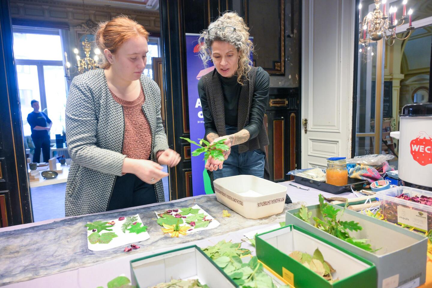 Supermarkt voor workshops in BorgerHub. “Een bord repareren kan écht ...