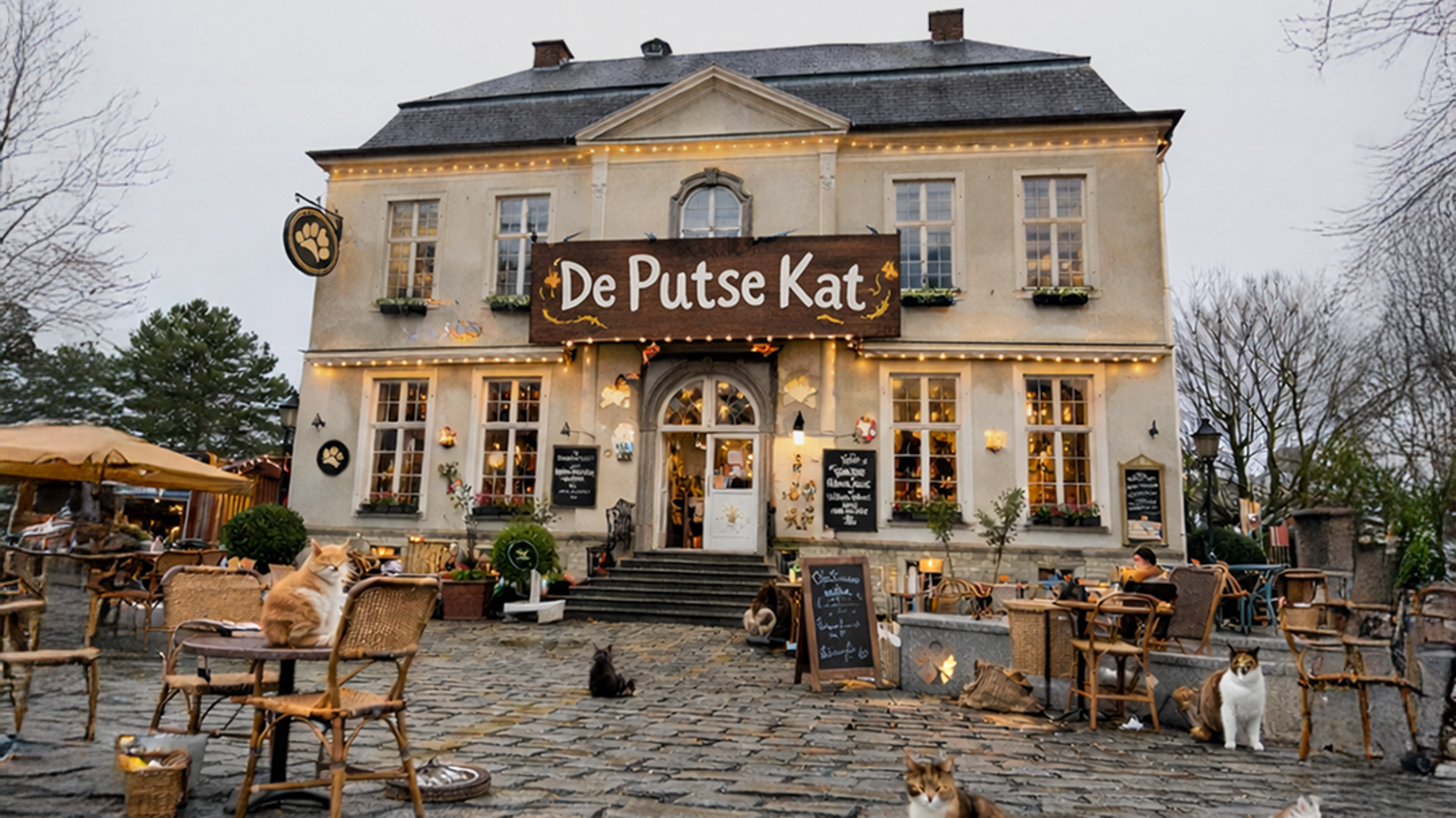 Kattencafé, wellness of batcave: ludieke AI-beelden zetten Puttenaars aan het denken over toekomst o