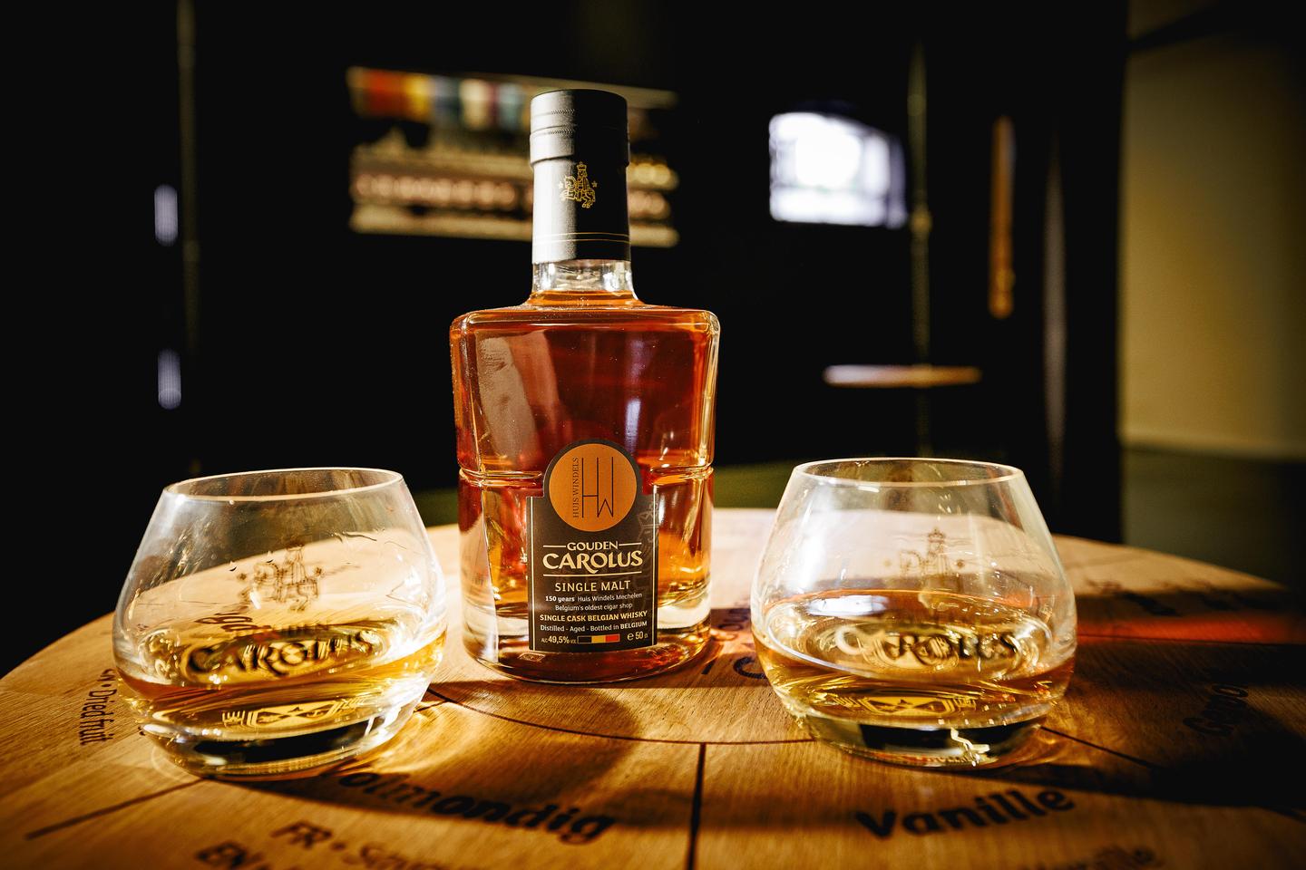 Deze unieke whisky rijpte 7 jaar lang op een Ankervat.