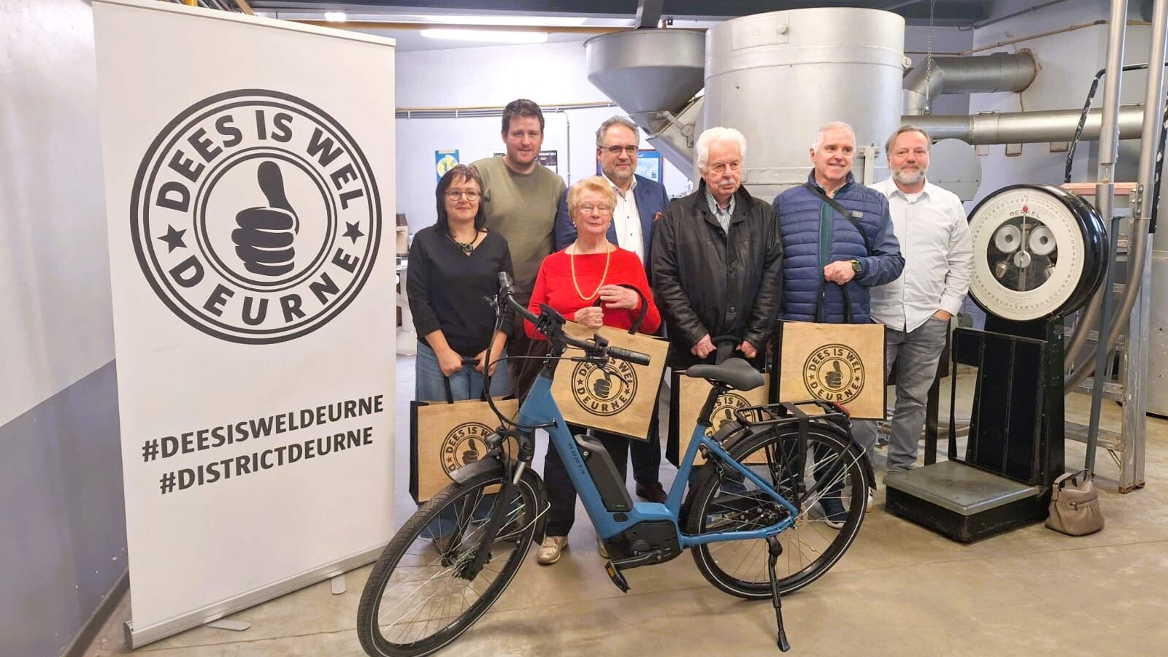 Diane Bangels wint elektrische fiets met actie Liever Lokaal in Deurne