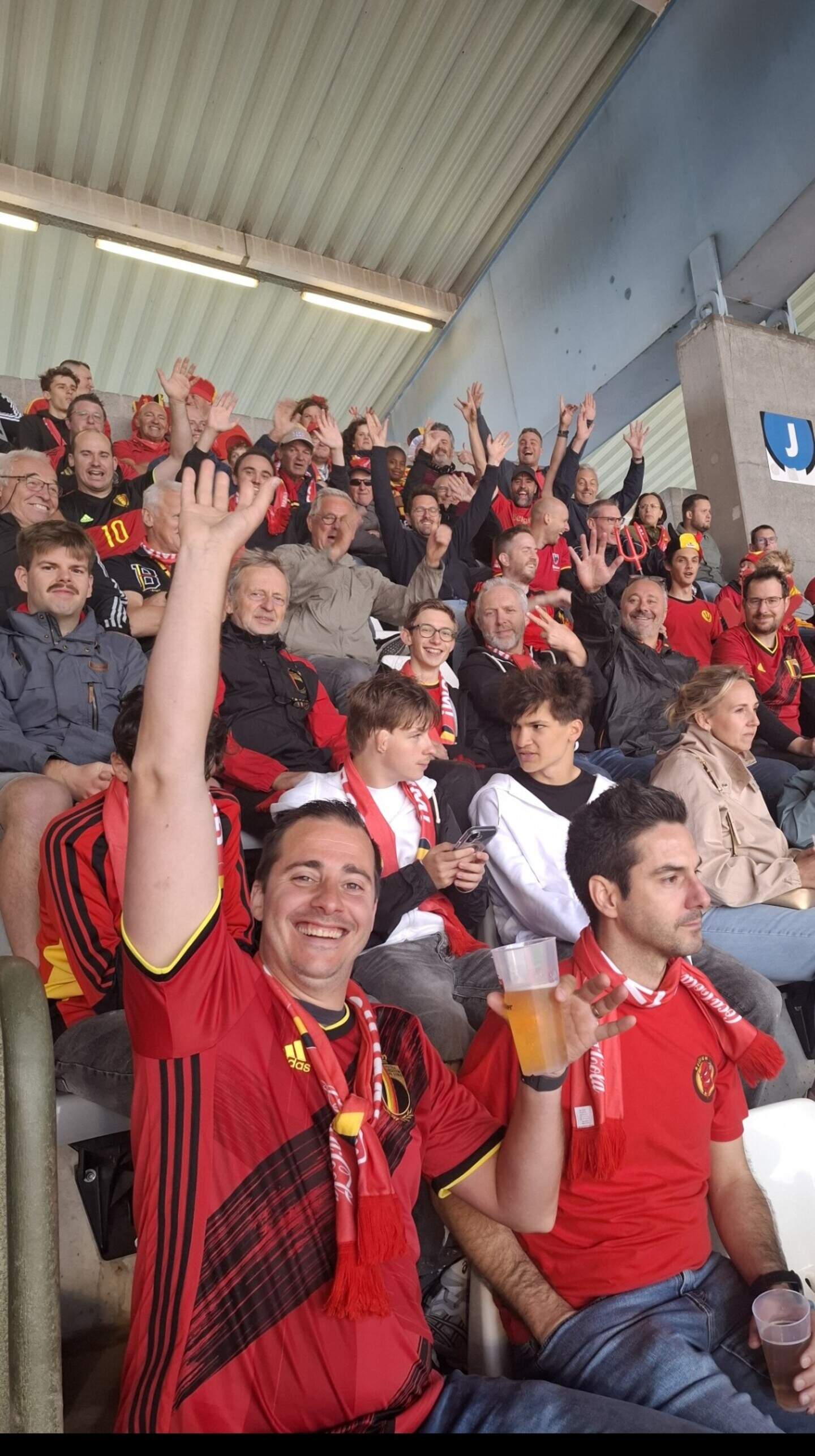 Deze fans waren erbij op de Heizel, en zullen ook meegaan naar het WK.