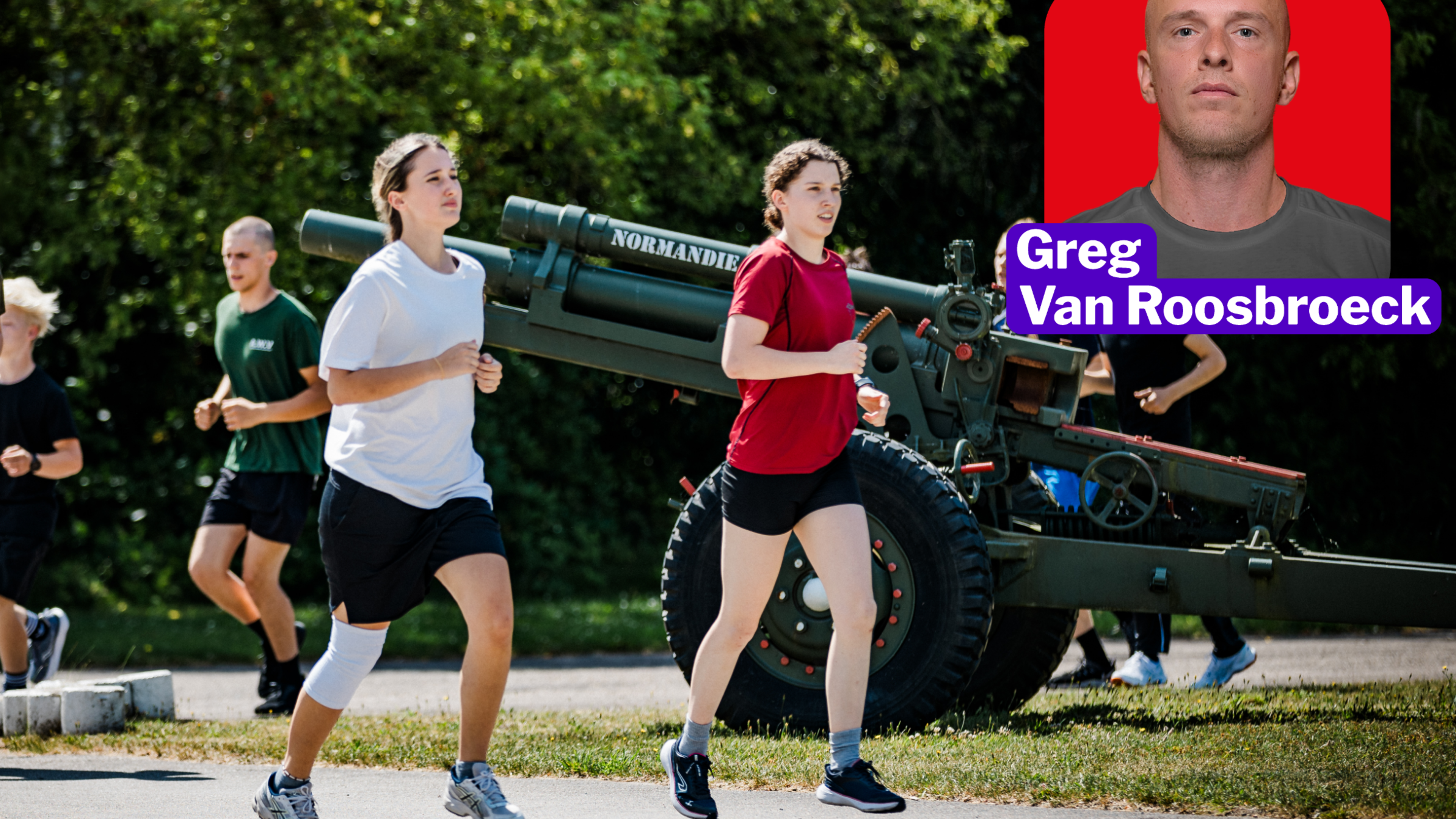 Een militaire zomerstage voor jongeren, de Belgische wind is sterk gedraaid, en dat is positief