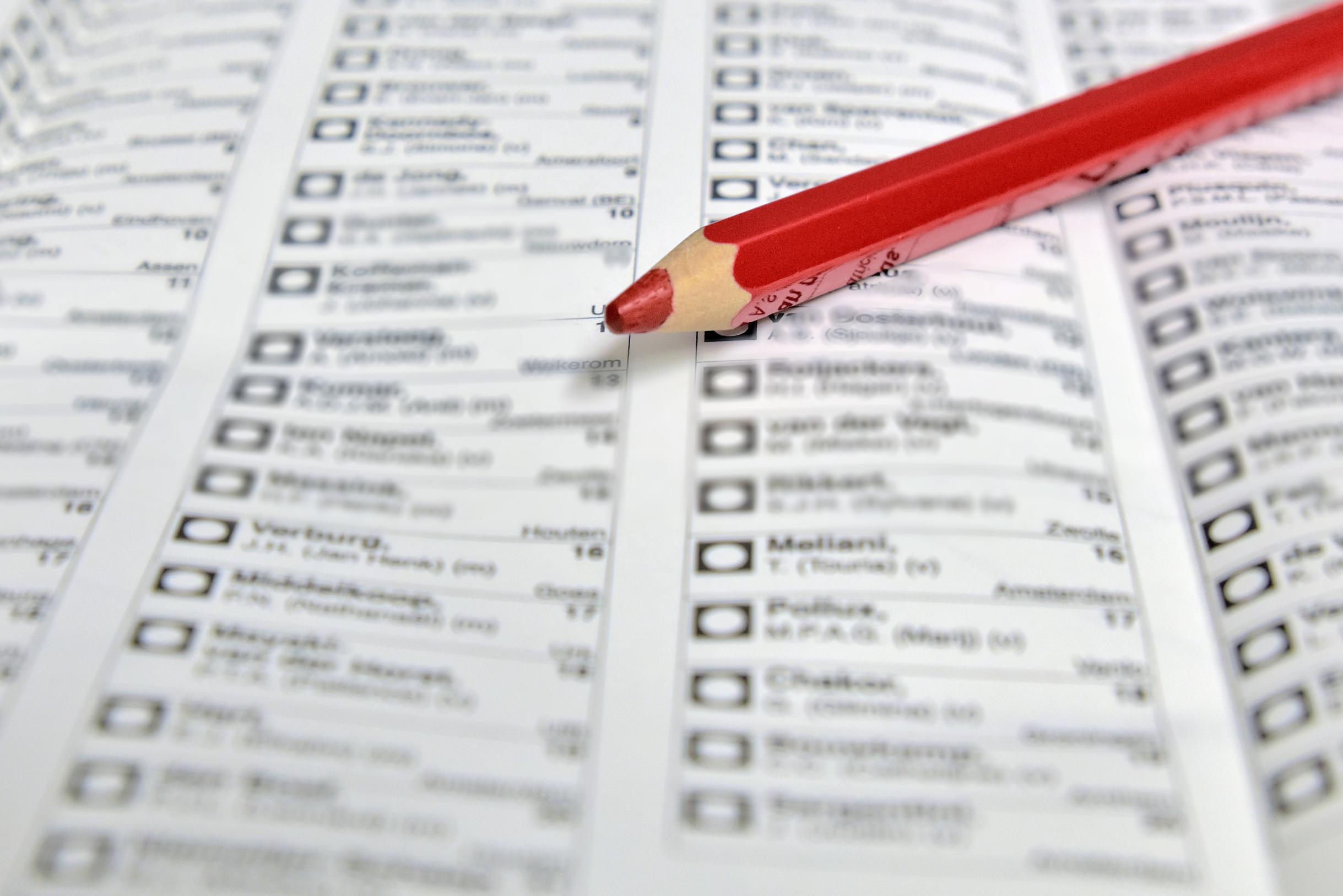 De kieslijsten liggen nu definitief vast: op welke partijen kunt je op