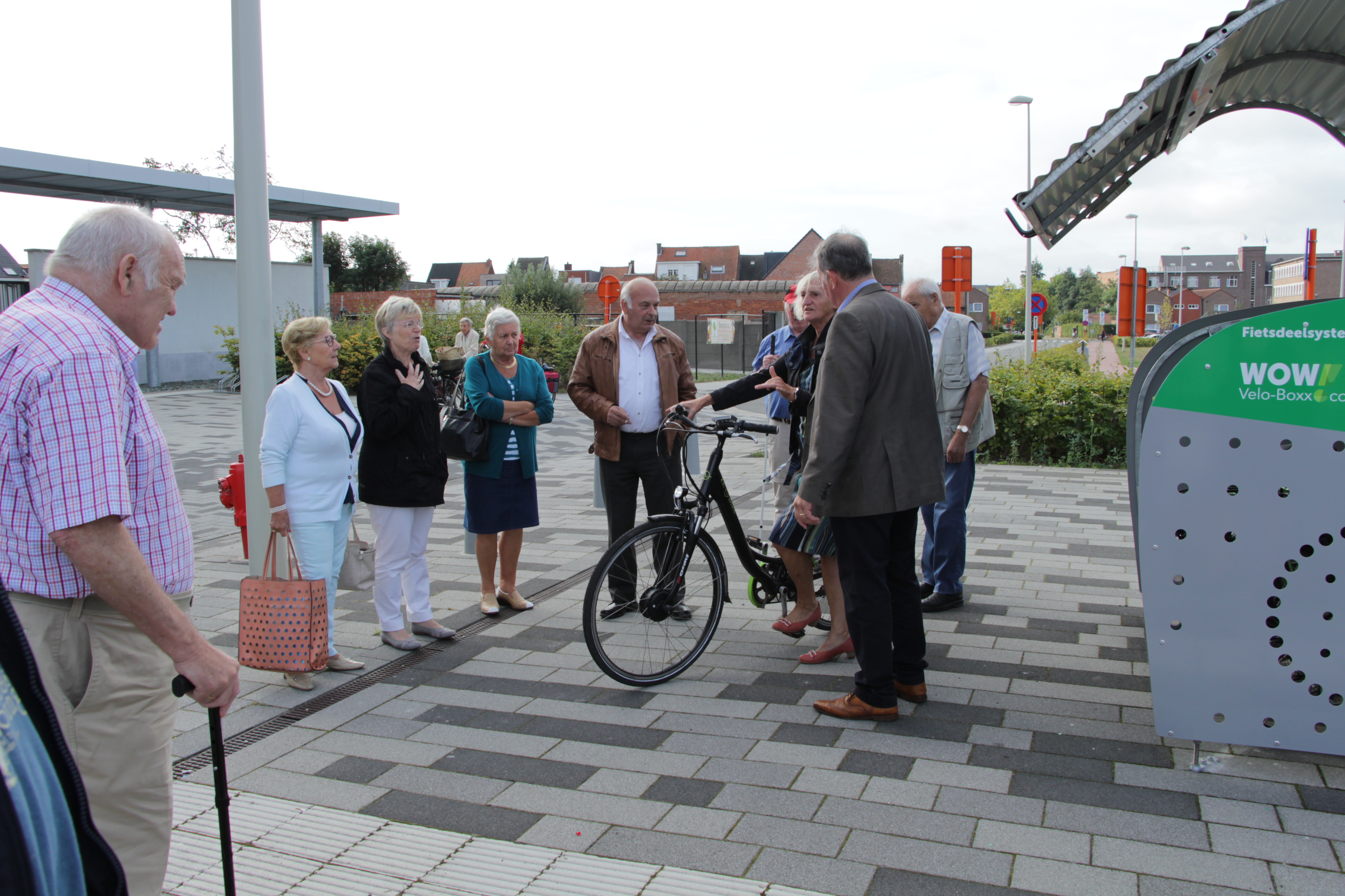 Boomse senioren testen e-bikes uit | GVA