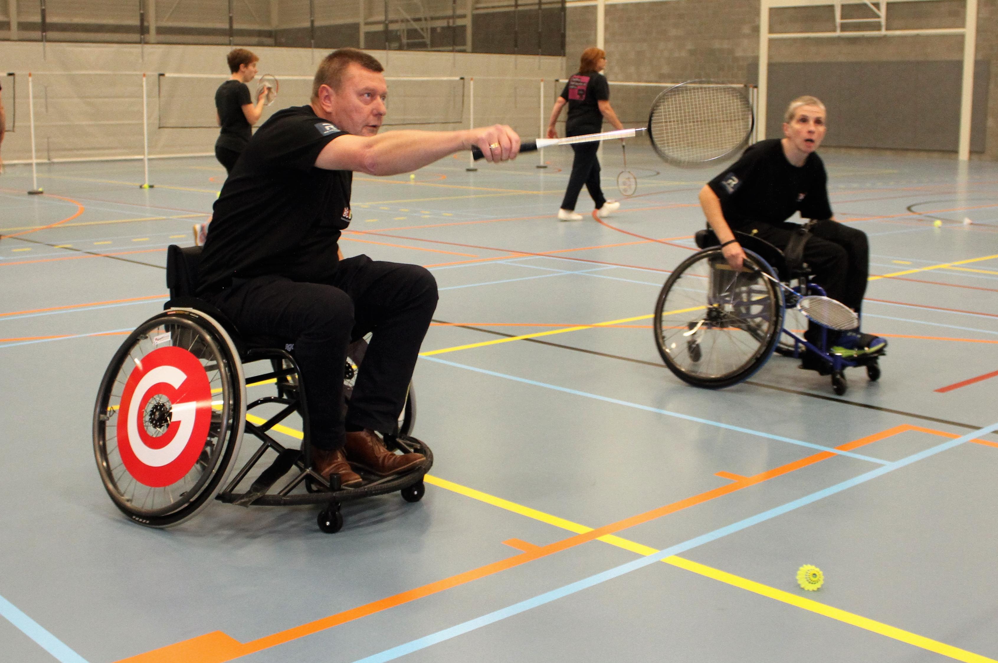 Badmintonclub wil meer rolstoelers | GVA