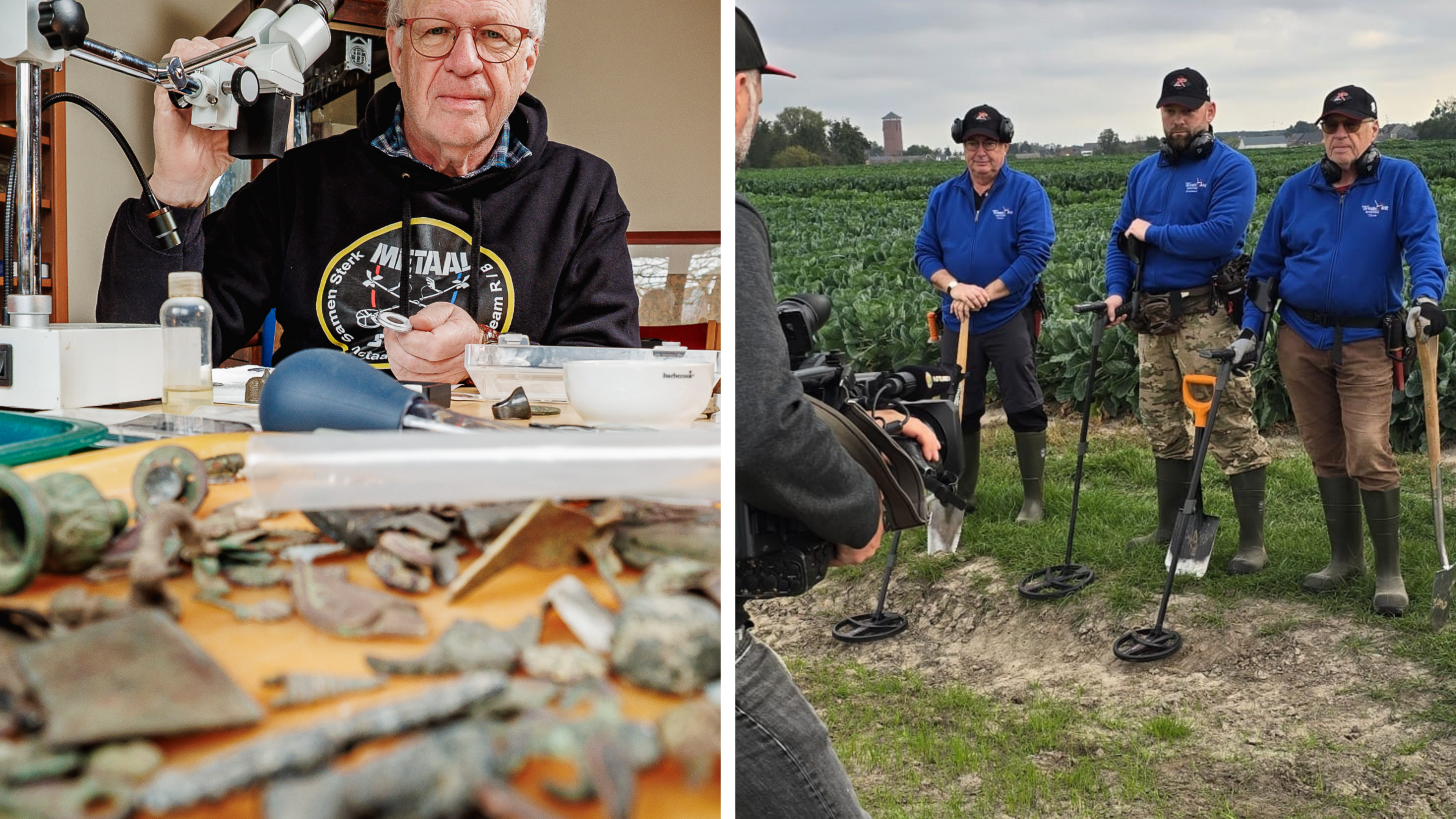 Van oude mest in Leest naar massagraf aan Sint-Romboutstoren: Mechelse metaaldetectorist Theo (69) p