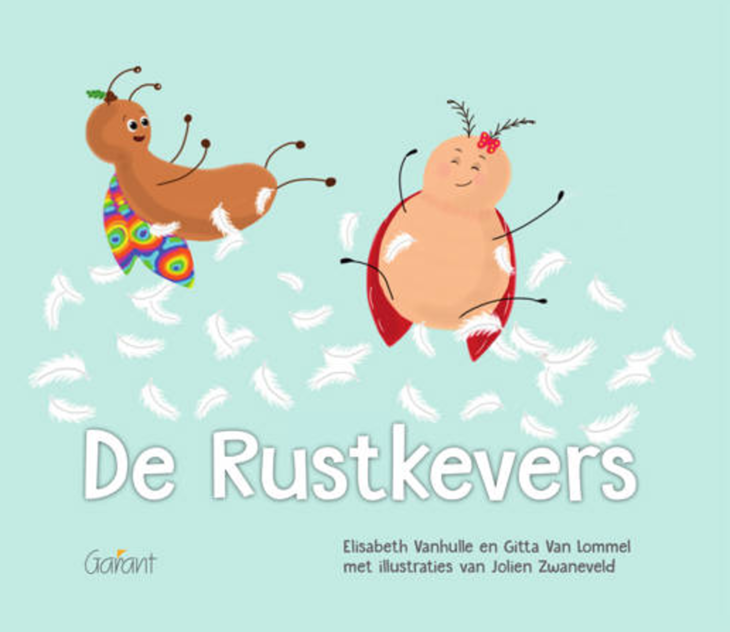Ook de cover van ‘De Rustkevers’ moet rust uitstralen.