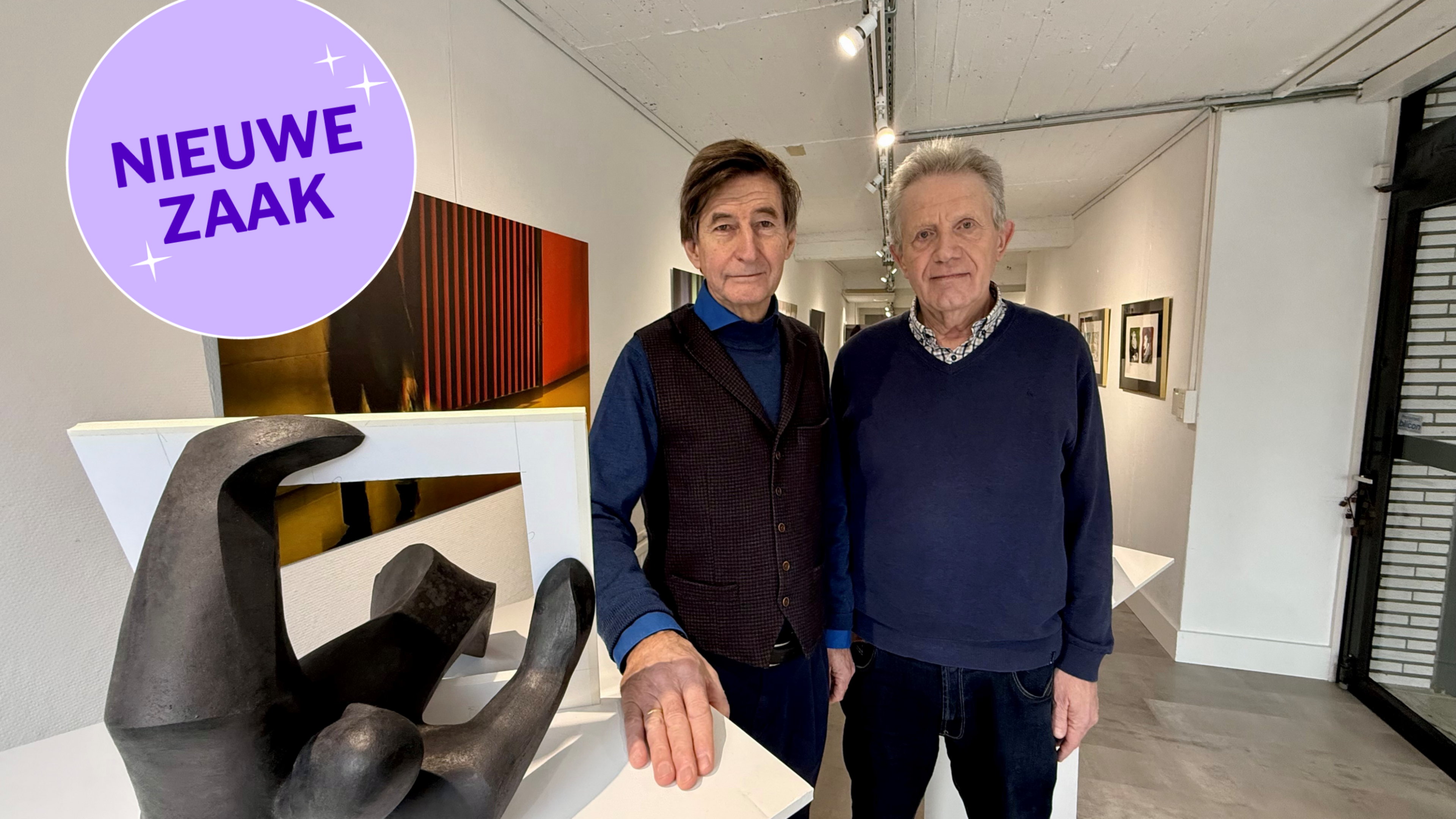 Nieuwe kunstgalerie Focus4Art hanteert opvallende regel: “Wij tonen werken altijd in groepjes van vi