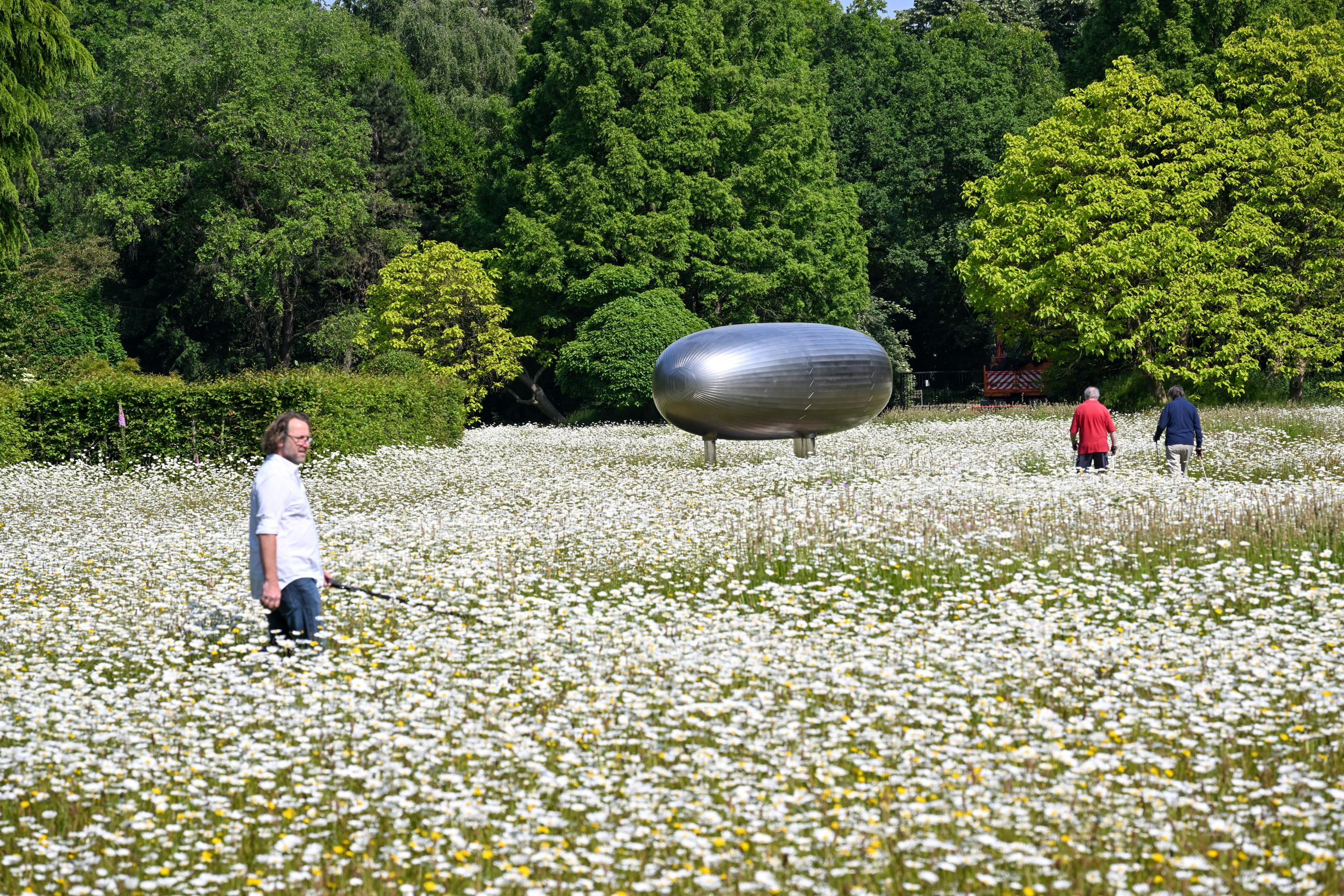 Middelheim heeft er met nieuwe fontein van Camille Henrot blikvanger bij en  herschikt beeldenpark | Nieuwsblad