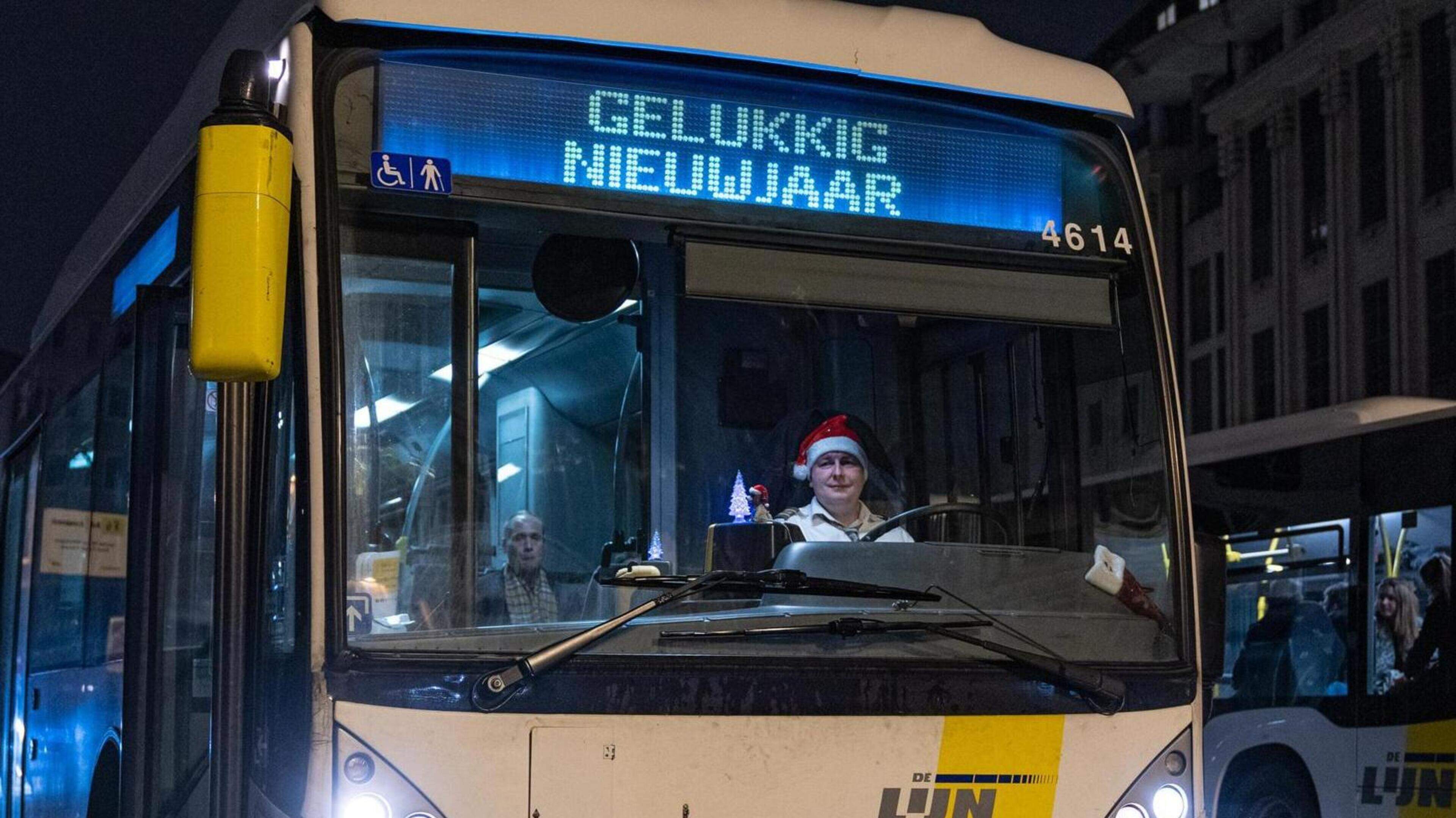 In Rupelstreek kunnen inwoners van Hemiksem, Schelle en Rumst op oud en nieuw gratis met de feestbus