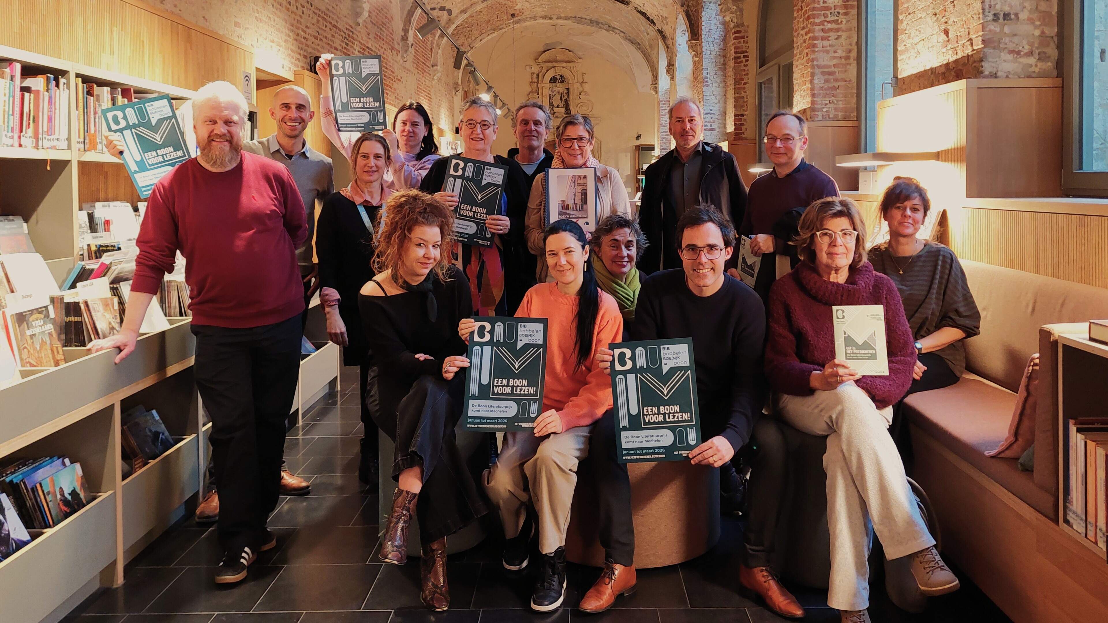 Uitreiking literatuurprijs De Boon is aanleiding voor initiatieven rond lezen in Mechelen: “Niet all