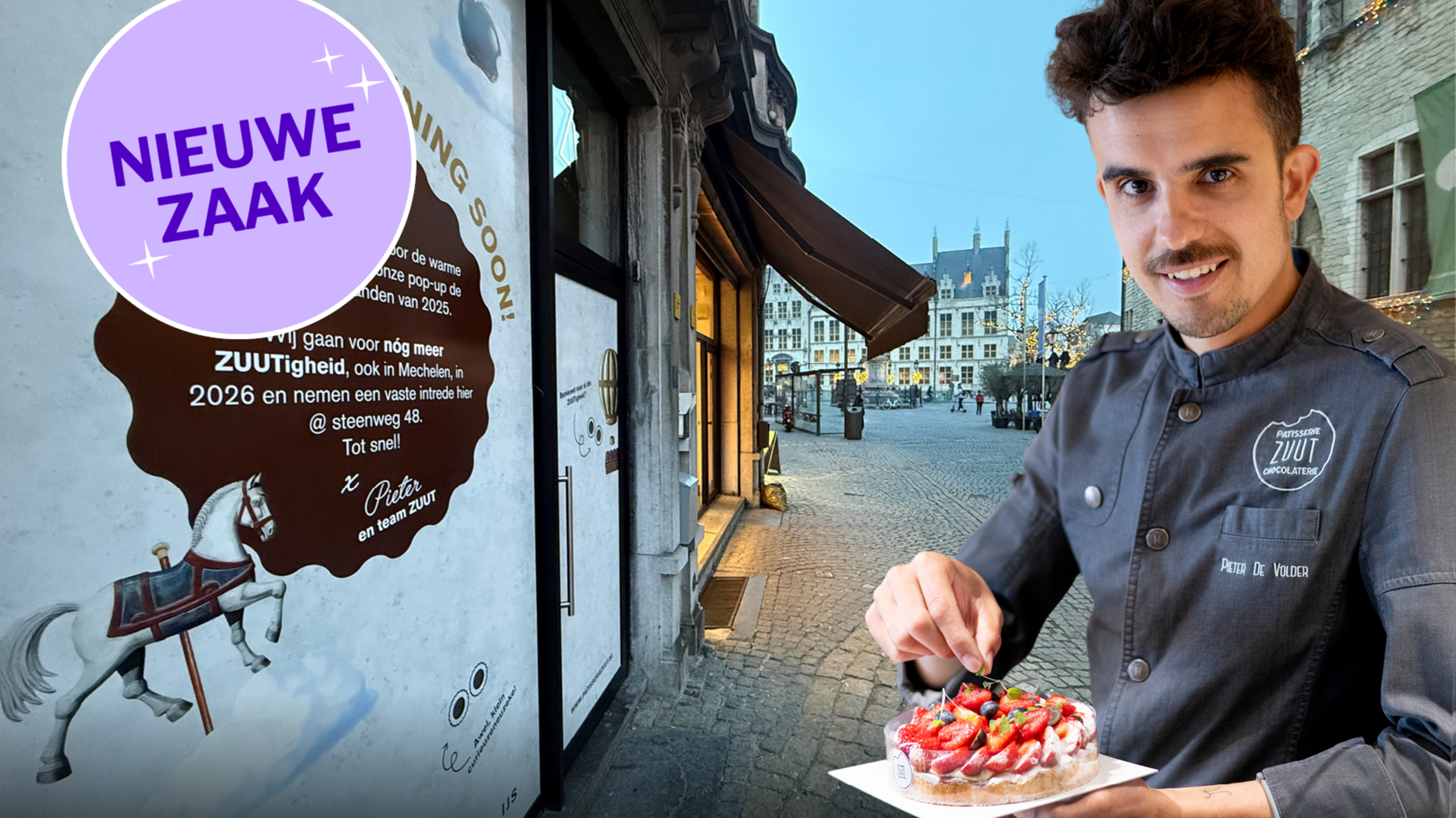 IJzerenleen in trek bij Leuvense ondernemers, ook patissier en chocolatier Zuut opent er zaak