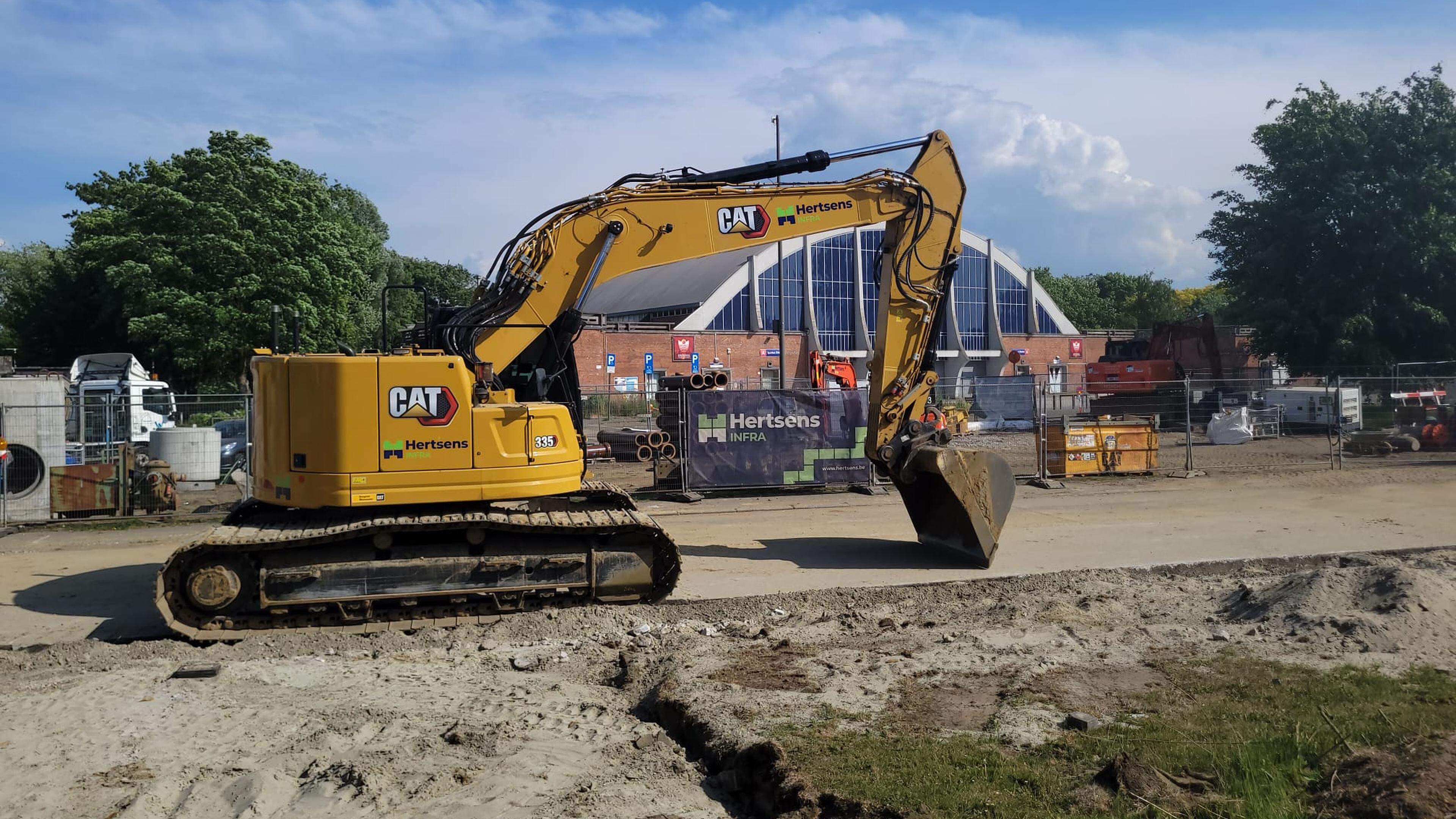 IN BEELD. Werken Arenaplein in Deurne-Zuid in volle gang