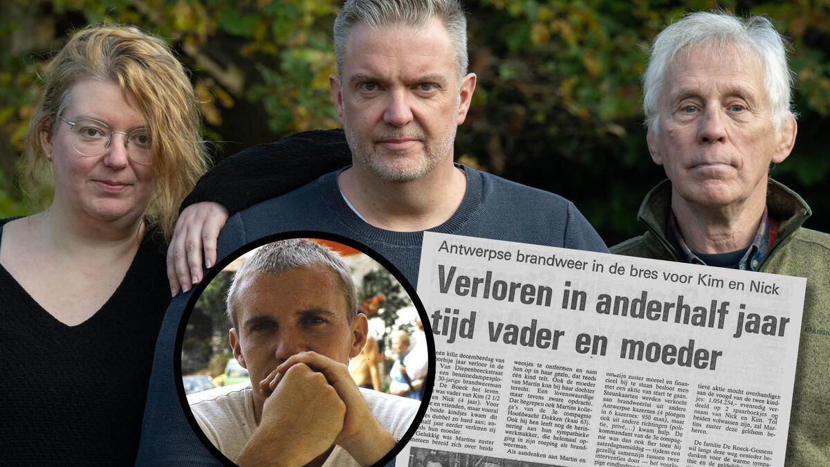 Kinderen van in 1985 overleden brandweerman ontmoeten oud-collega: “Pas ...