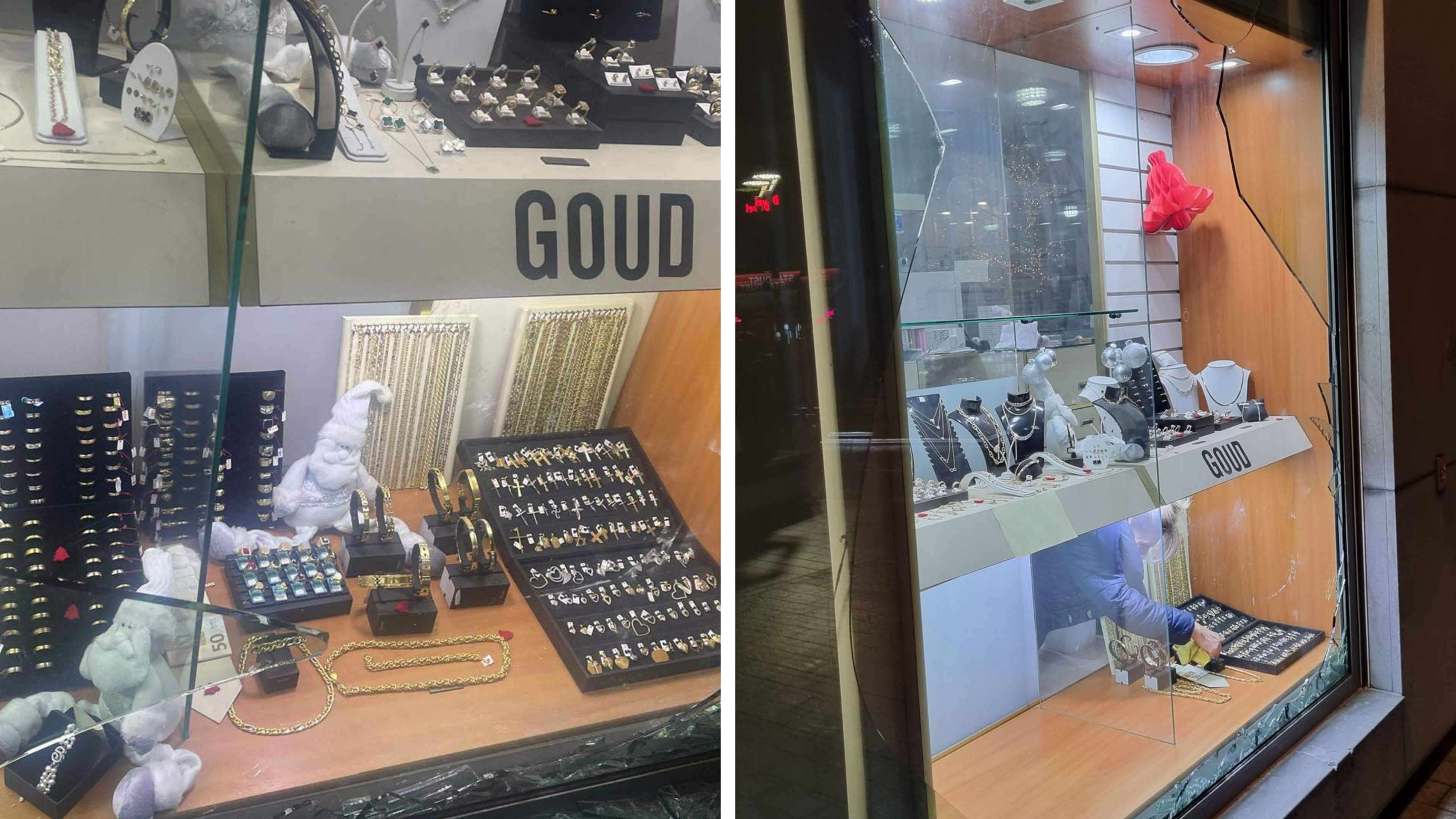 Man die op klaarlichte dag ramkraak pleegde op juwelierszaak in hartje van Mechelen wordt geïnternee