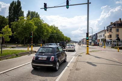 20250724 Deurne/België   Job 1058982: Vlaanderen rust 230 kruispunten uit met slimme verkeerslichten
     copyright Sarah Van den Elsken