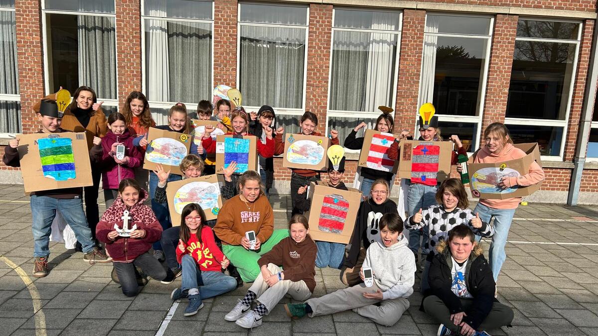 Vijfdejaars De Springplank springen bewust om met energie | GVA