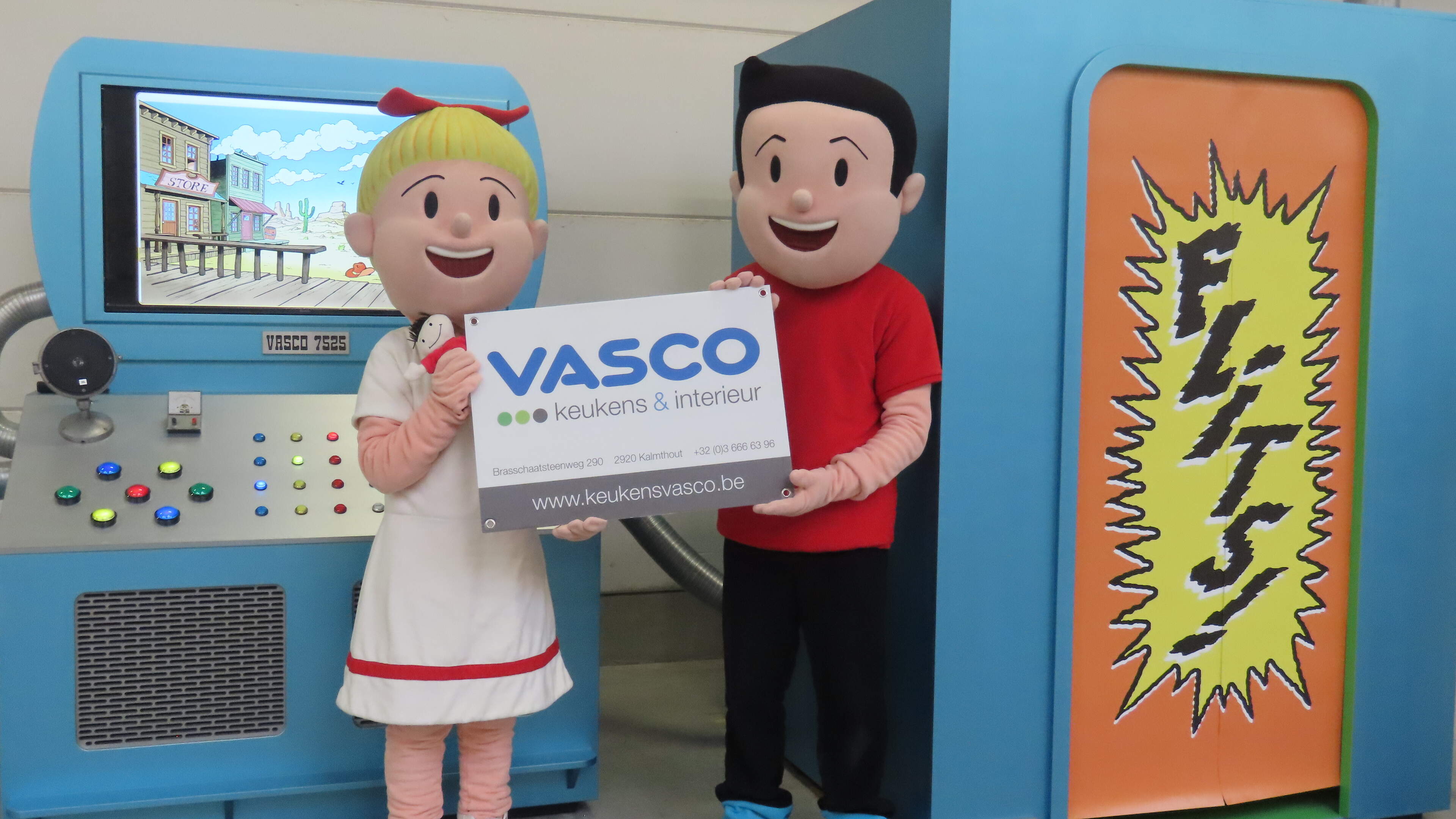 Vasco Keukens & Interieur bouwt nieuwe teletijdmachine voor Suske- en Wiskeland: “Laat je wegflitsen
