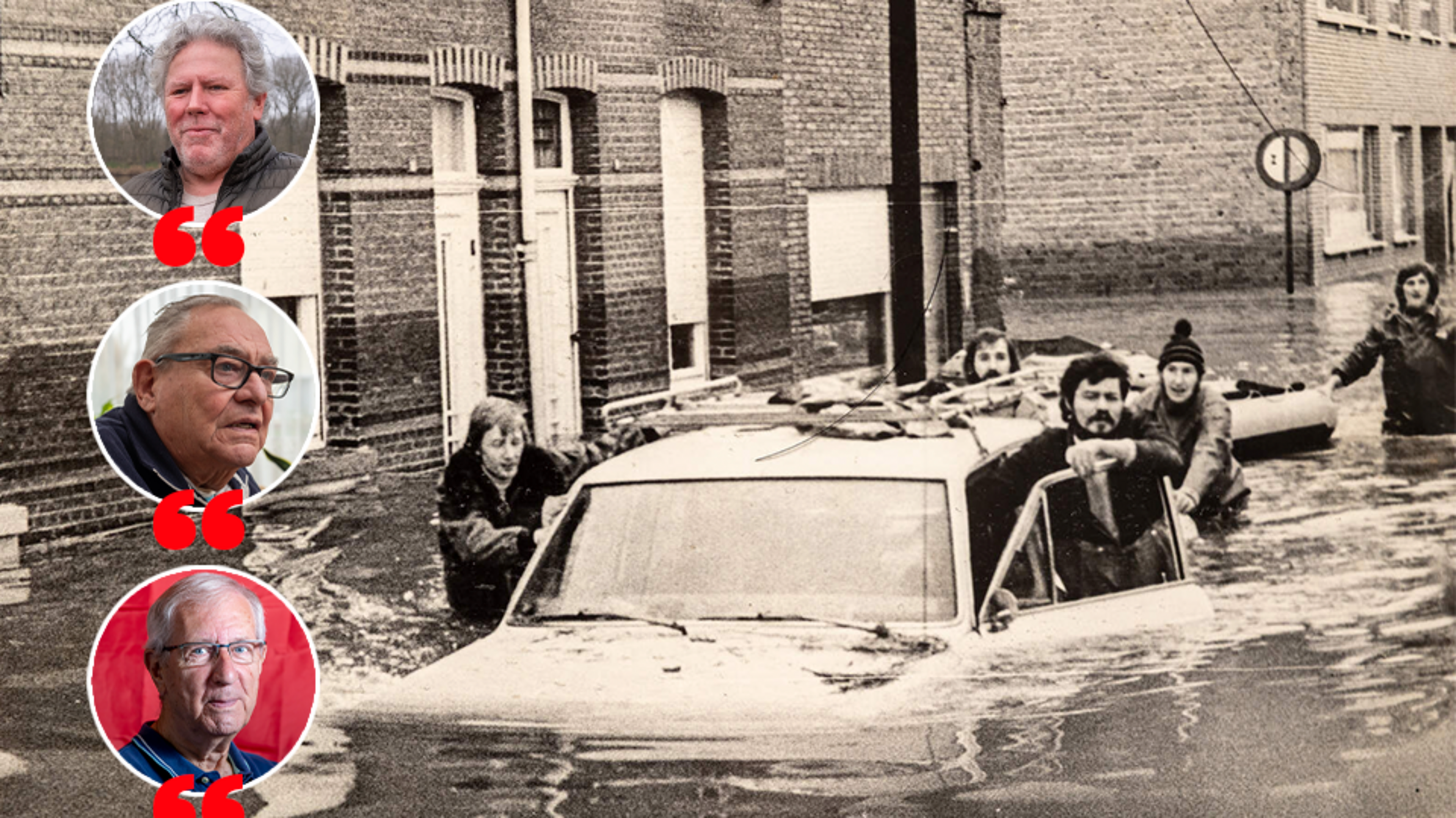 “Ik opende de voordeur en werd bijna weggespoeld”: 50 jaar geleden kwam Ruisbroek blank te staan na 