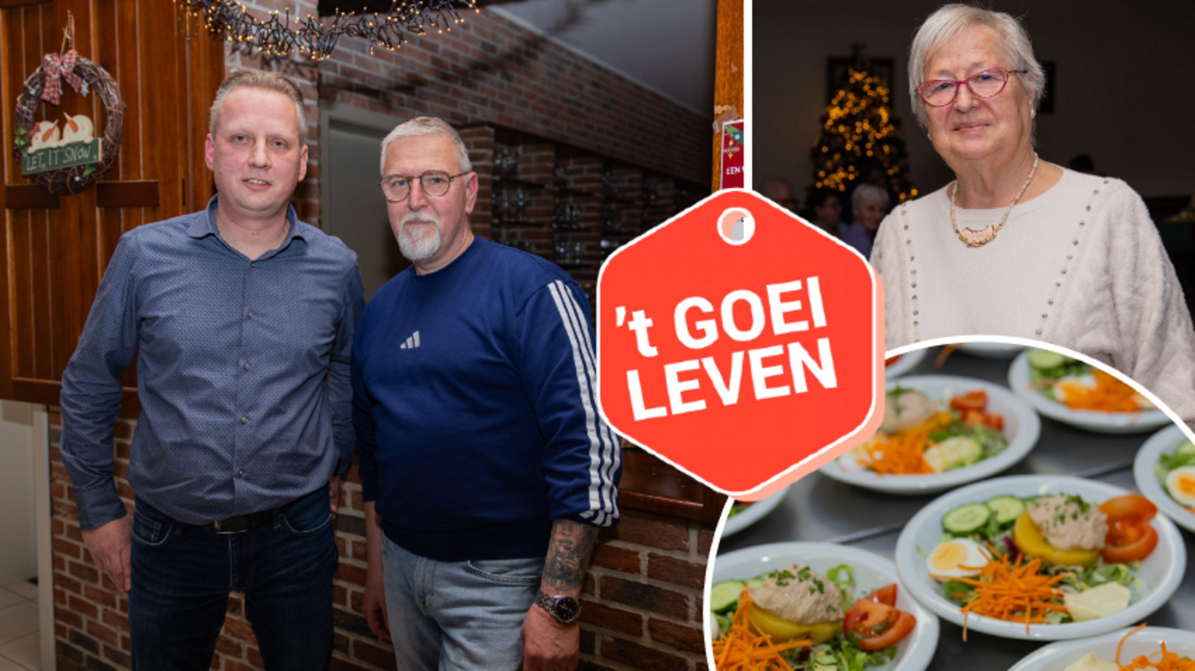 Dirk organiseert gratis kerstdiner voor Muizenaars: “Mensen blij maken, daar word je zelf gelukkig v