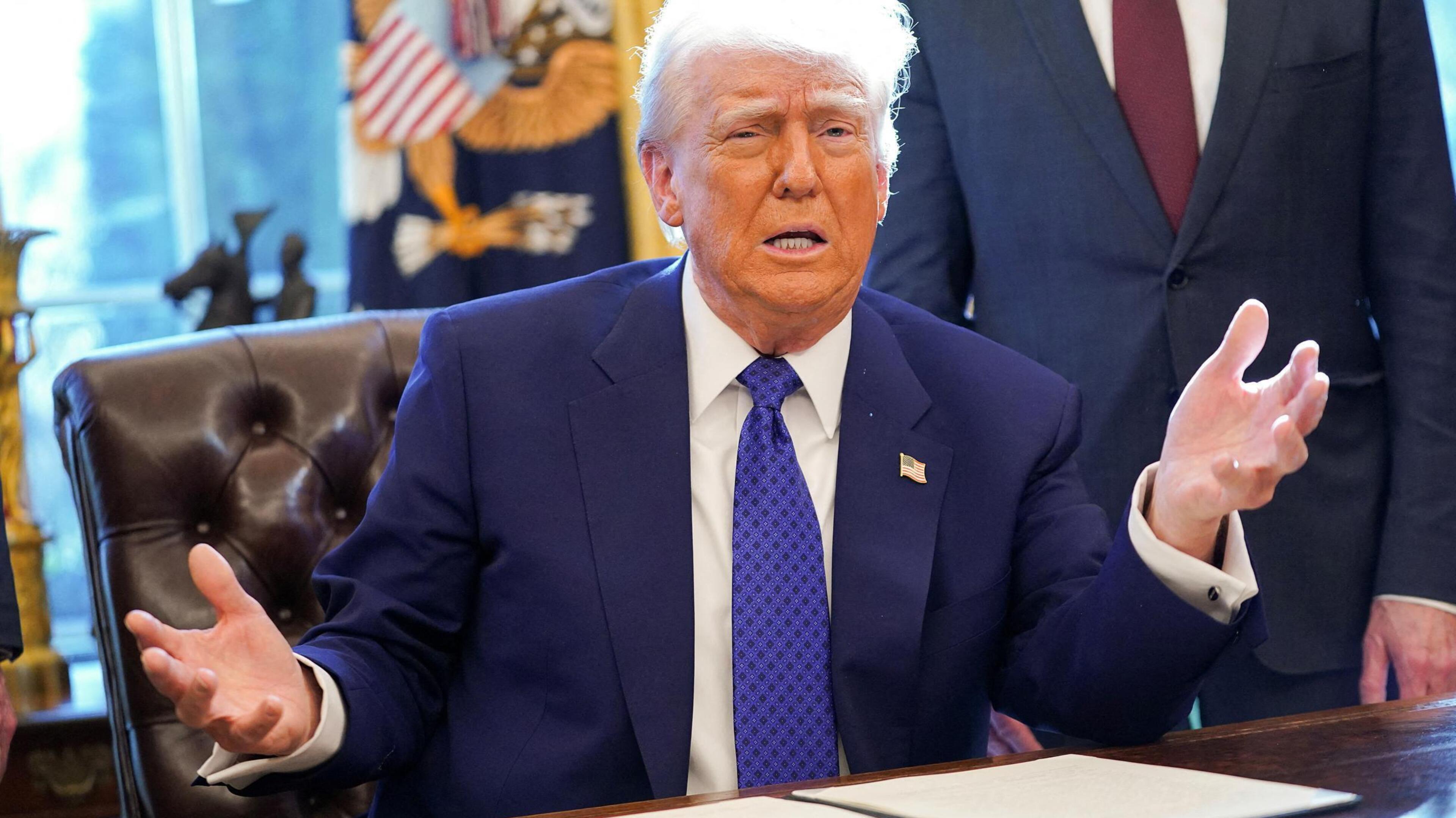 Trump bant persagentschap AP omdat het de naam Golf van Mexico blijft gebruiken