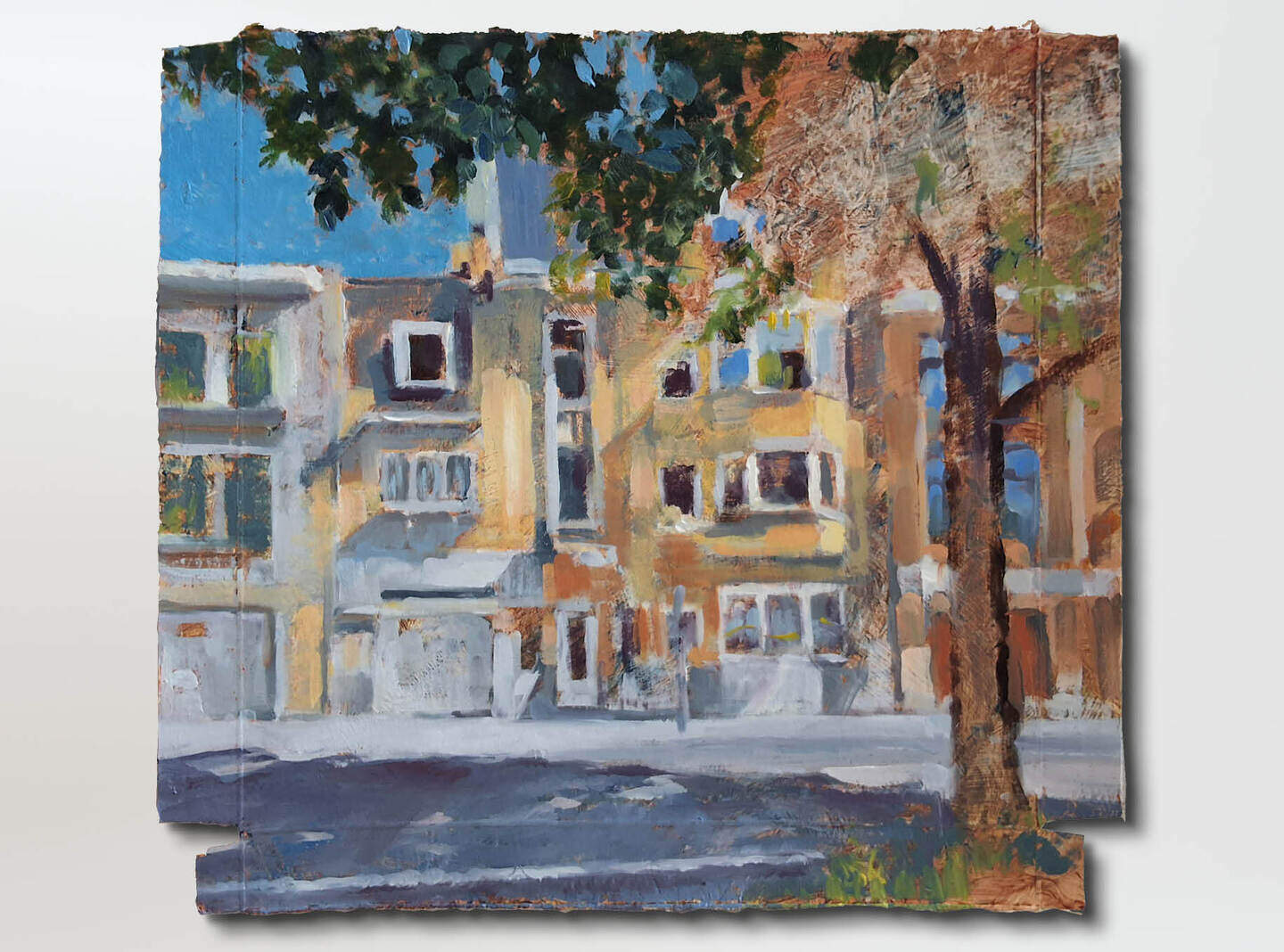 De werken van Marcel Humbert worden er als eerste getoond.