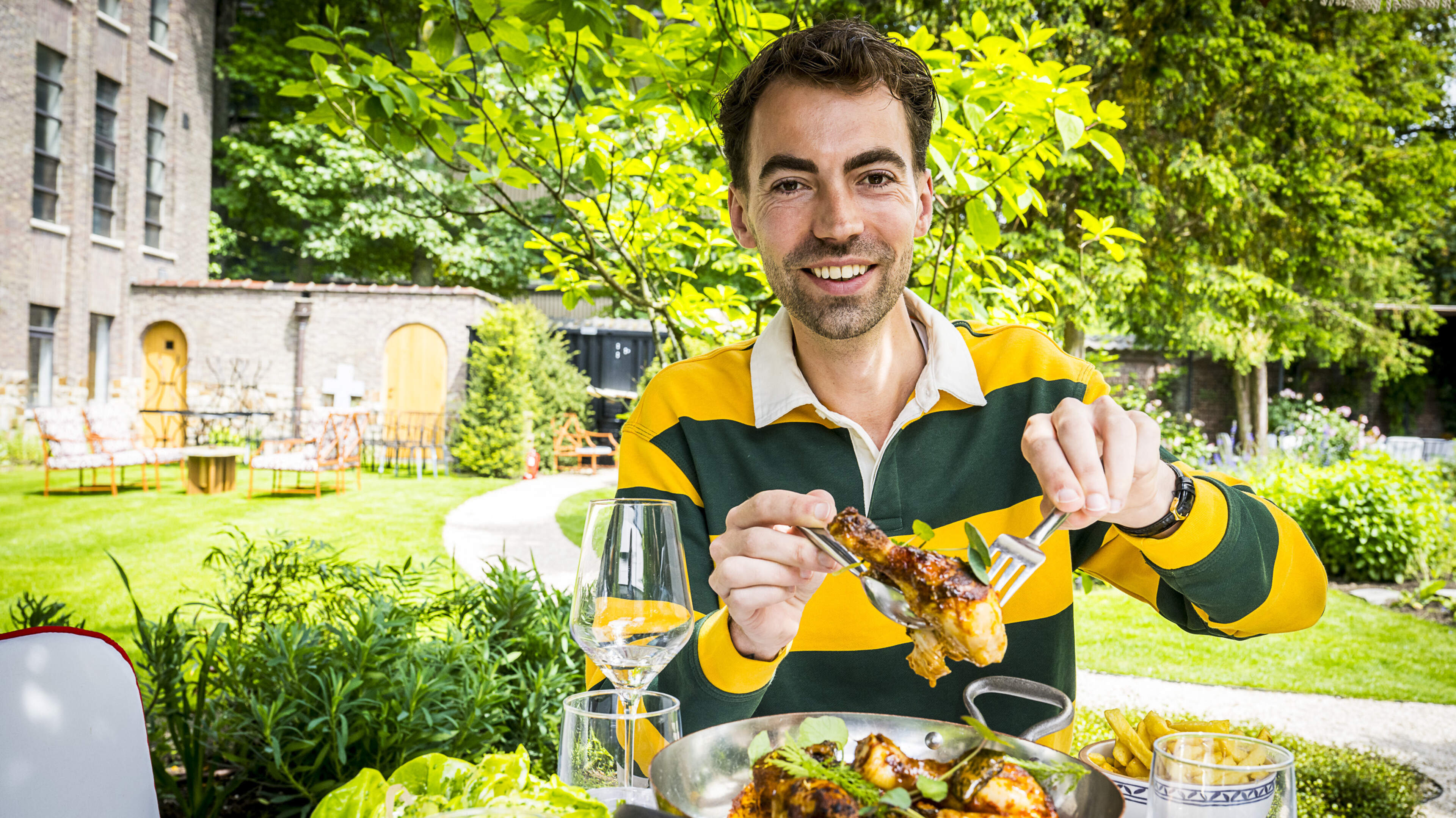 Met interieurstylist Daan Alferink naar zijn favoriete restaurant: “De bordjes zijn hier bijna te mooi om op te eten”