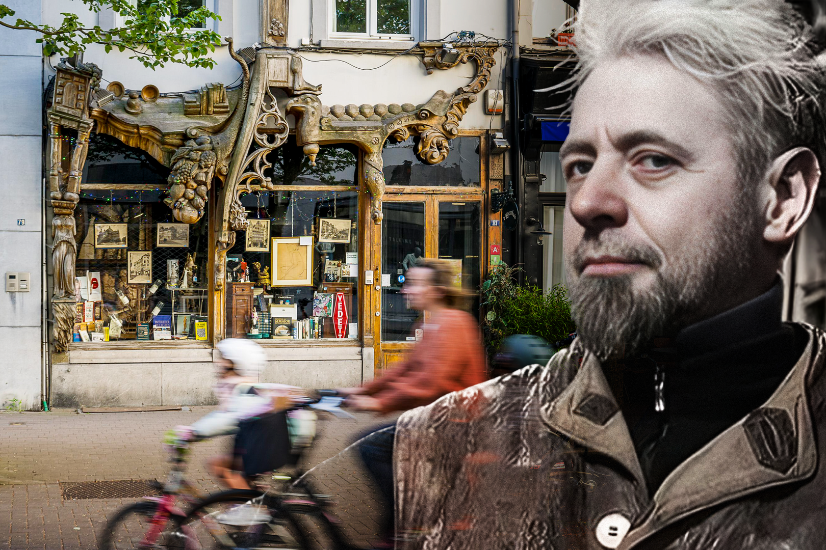 ‘De Guirlande’ van kunstenaar Bruno De Smedt in de Kloosterstraat is tot vandaag een trekpleister.