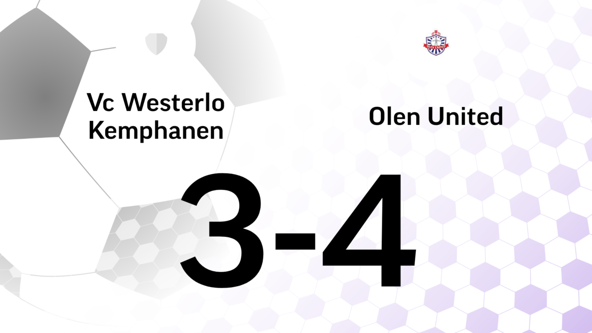 Olen United zet achterstand om in overwinning | GVA