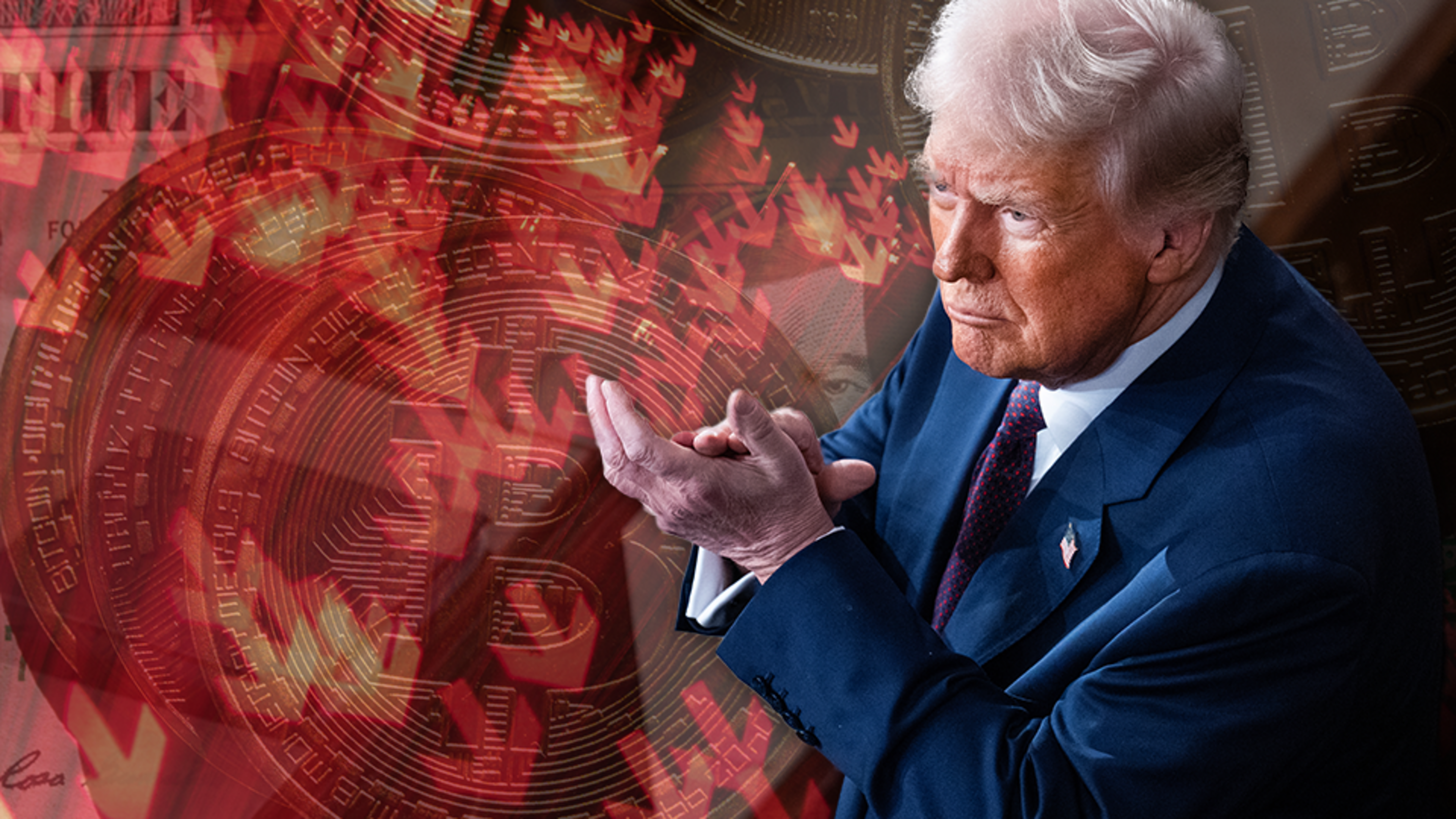 Bitcoin zakt na besluit van Trump om strategische reserve aan cryptomunten  aan te leggen | GVA