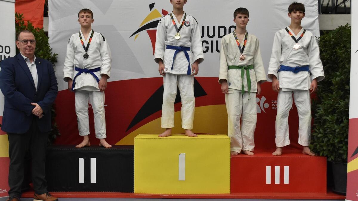 Judoclub Fudji Yama keert met lading medailles terug van Belgisch ...