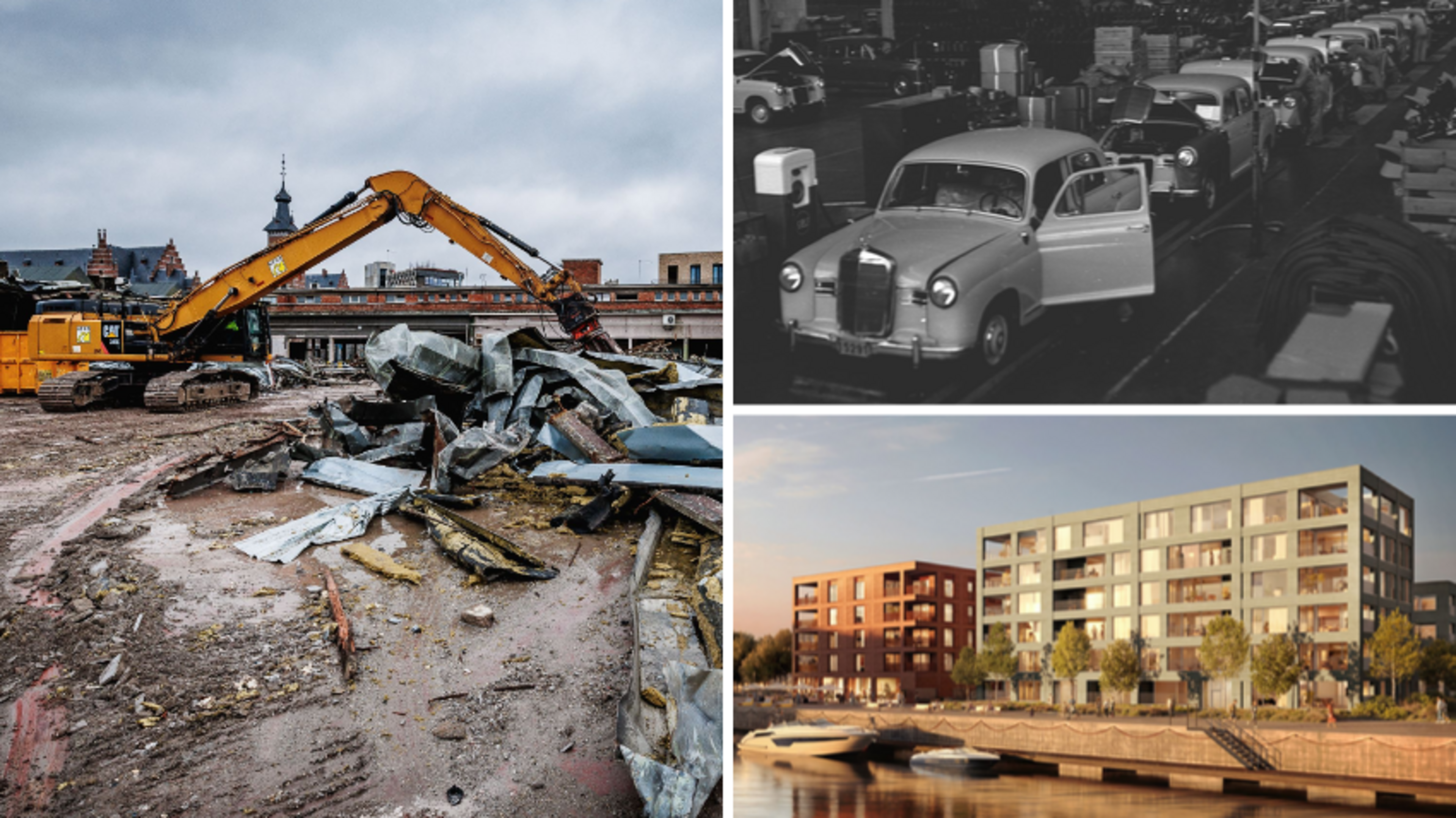 Oude assemblagefabriek Mercedes en Saab gaat tegen de vlakte voor Bruis: stekje kost 300.000 tot 2 m