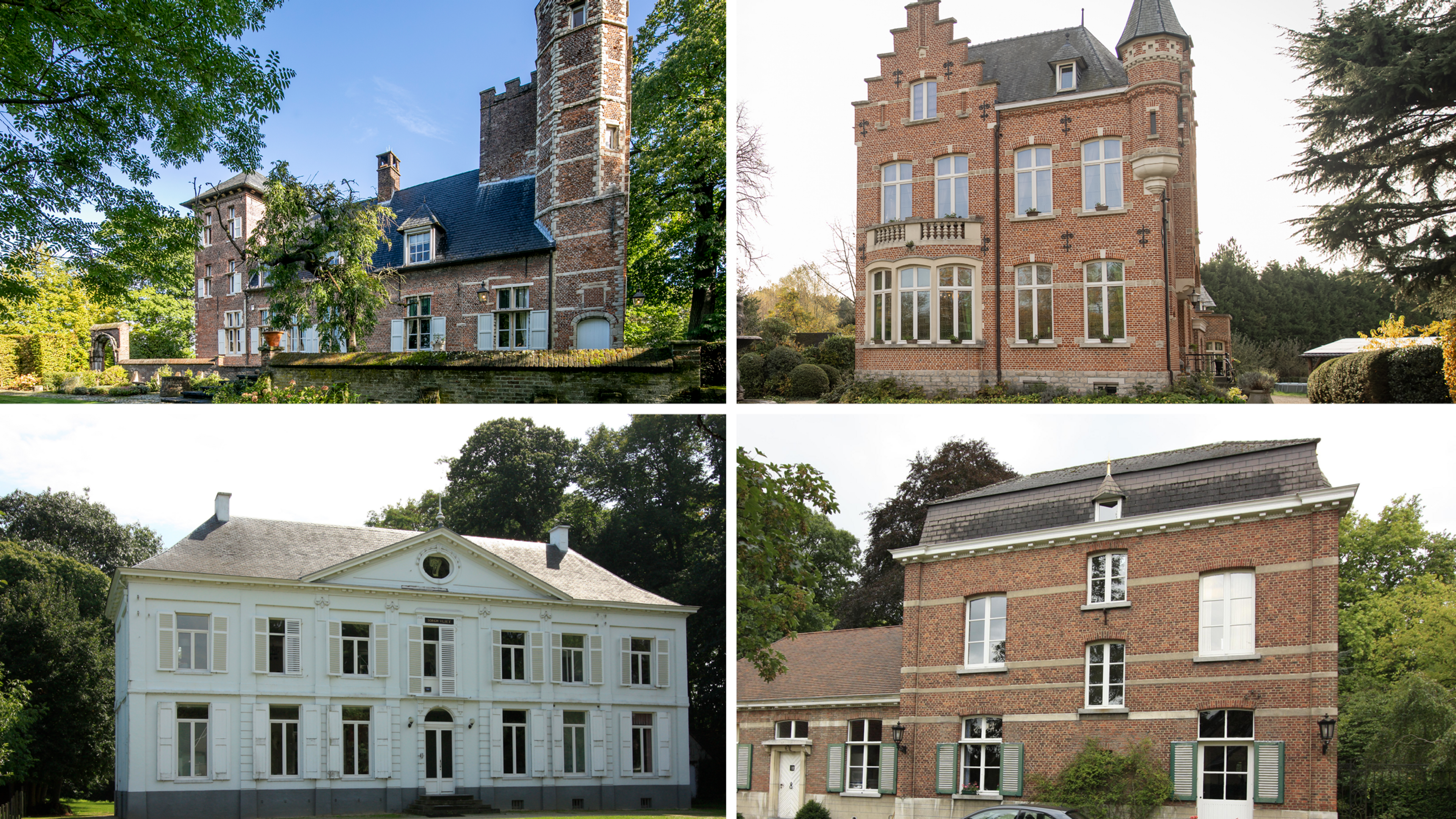 In Sint-Katelijne-Waver staan vandaag niet minder dan 4 kastelen te koop: het minst dure kan voor 1,
