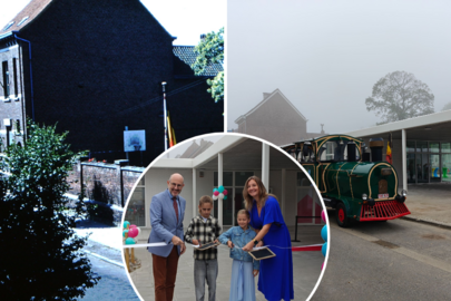 Basisschool De Kleurenboom heeft een nieuw gebouw na 125 jaar. Dat werd gevierd met de oudere garde en de nieuwe generatie.