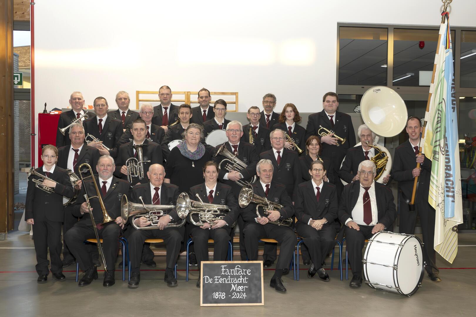 Fanfare De Eendracht uit Meer speelt lenteconcert | GVA