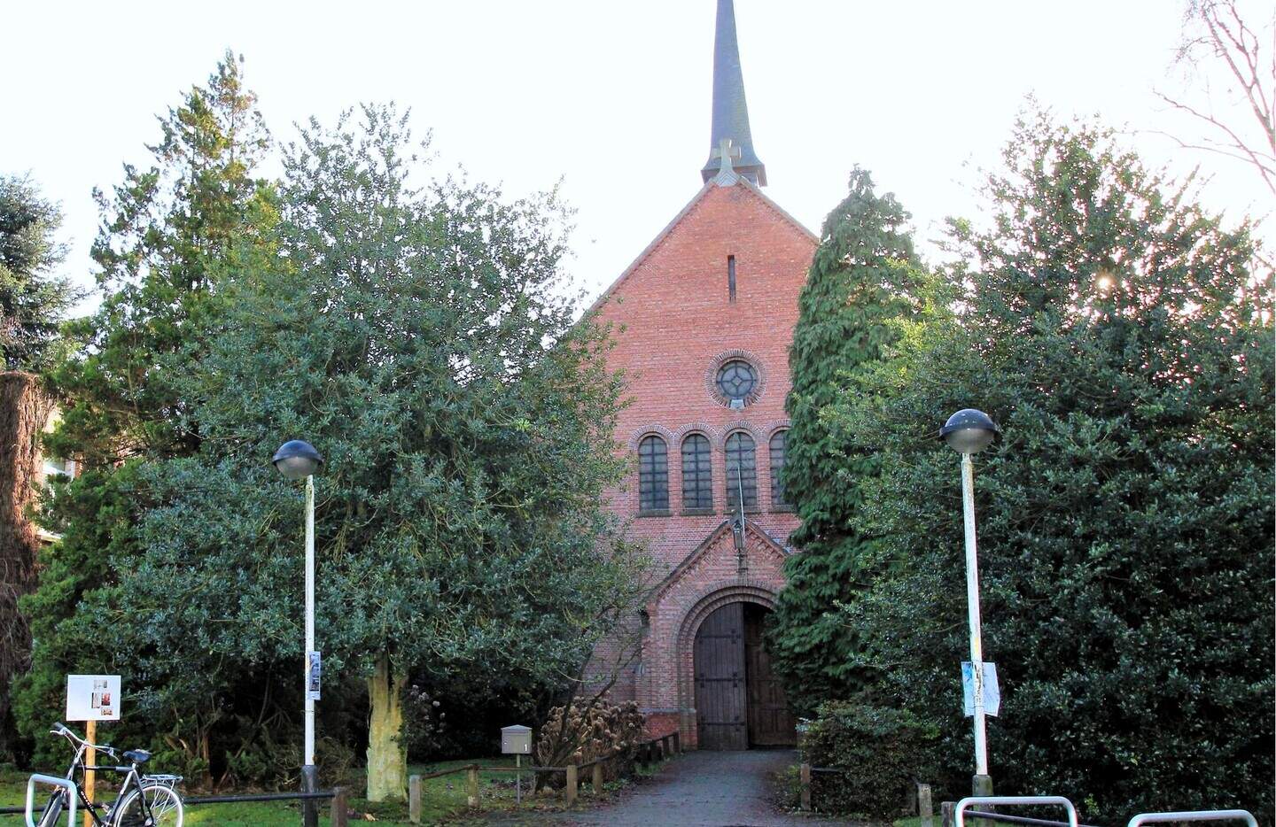 Het Mozartconcert wordt in de kerk Heilige Familie gespeeld.