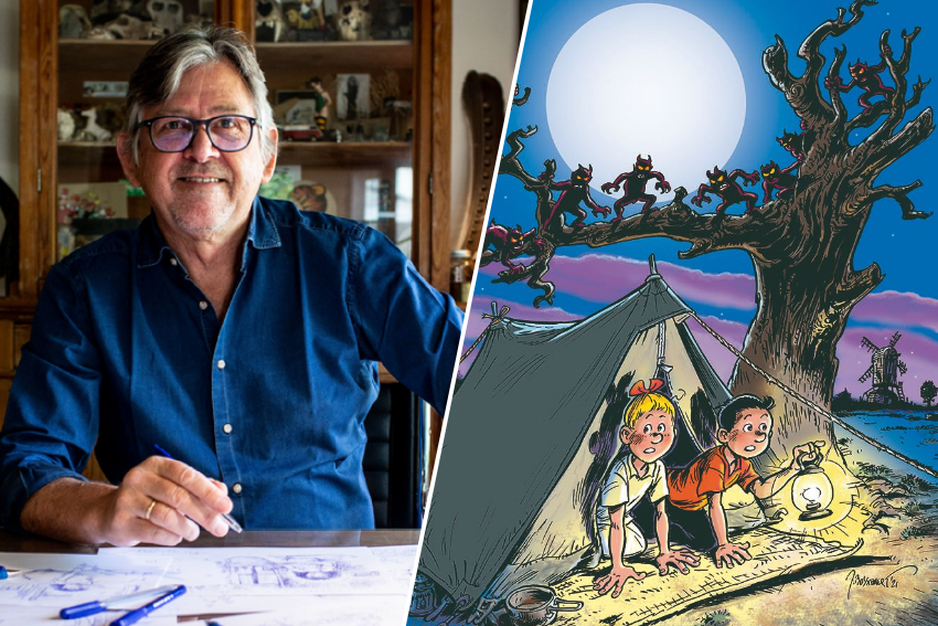 Suske en Wiske raken vermist op Kalmthoutse Heide in hommage van Jan ...
