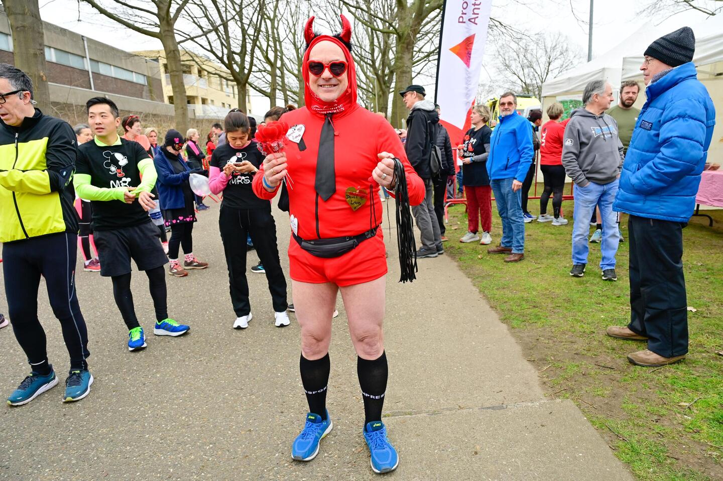 Valentijnrun in Rivierenhof: “Liefst zo gek en liefdevol mogelijk ...