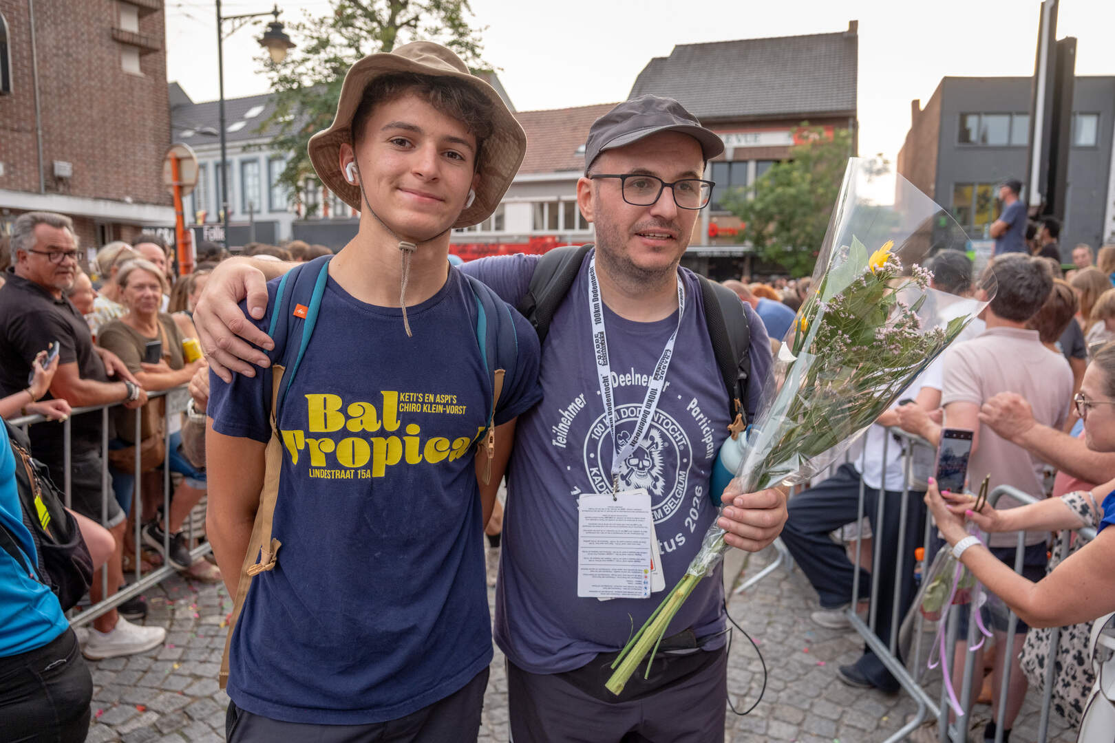 Reinout Goossens en zijn vader Michael