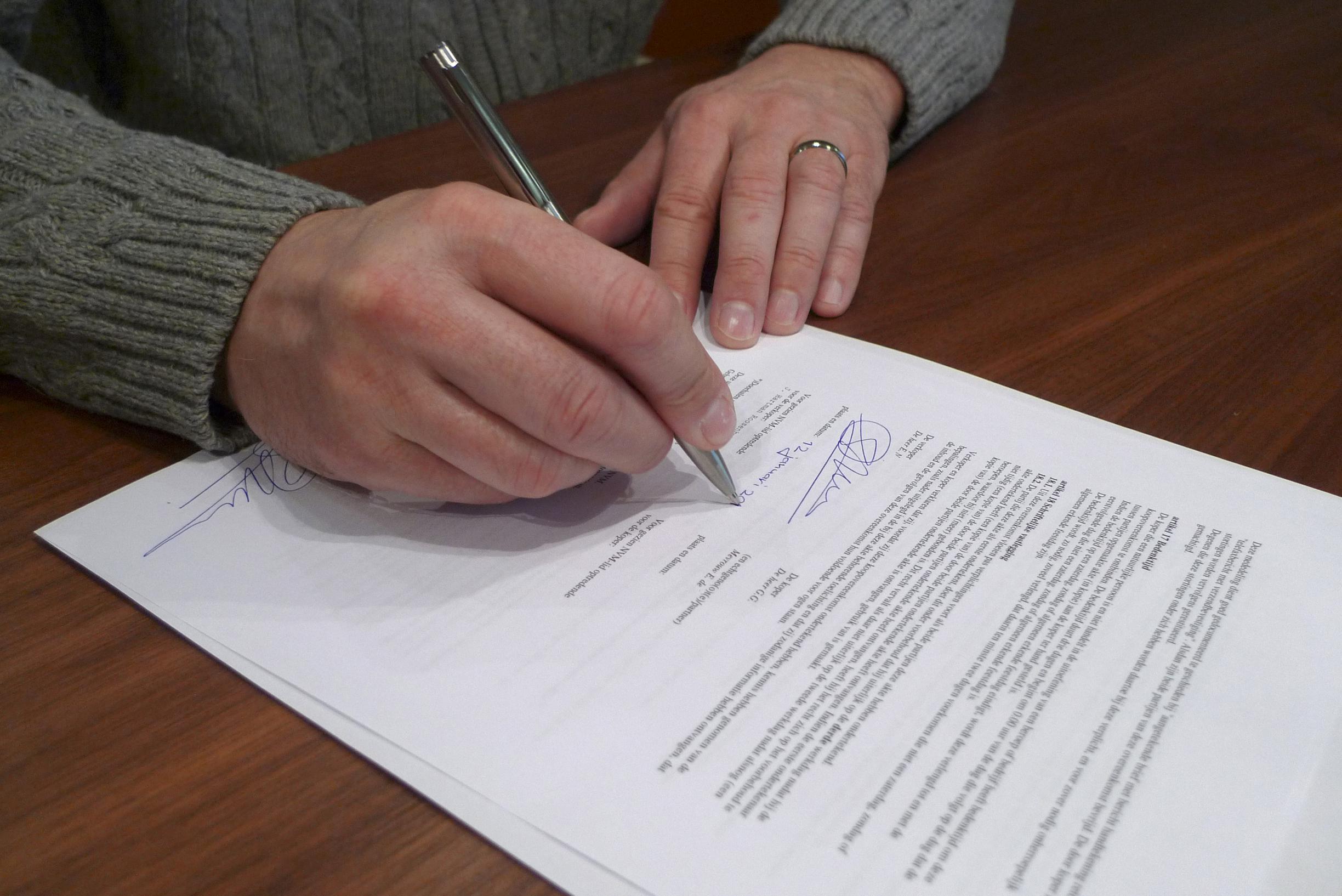Notariële akte kan binnenkort digitaal ondertekend worden | GVA