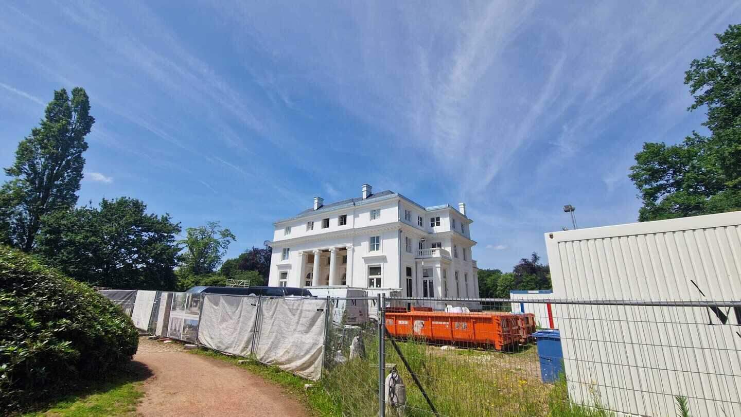 Dit jaar wordt er nog stevig gewerkt aan het kasteel.