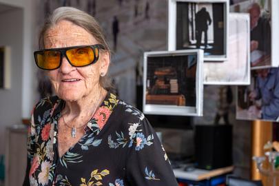 Jekka Goemans (88) is de oudste deelnemer van de Dodentocht dit jaar. 