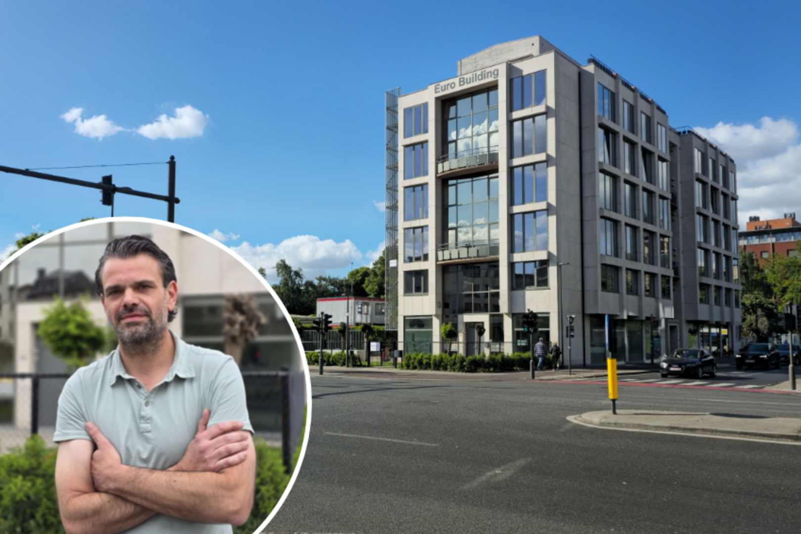 Frédéric Femont, beheerder van Euro Building