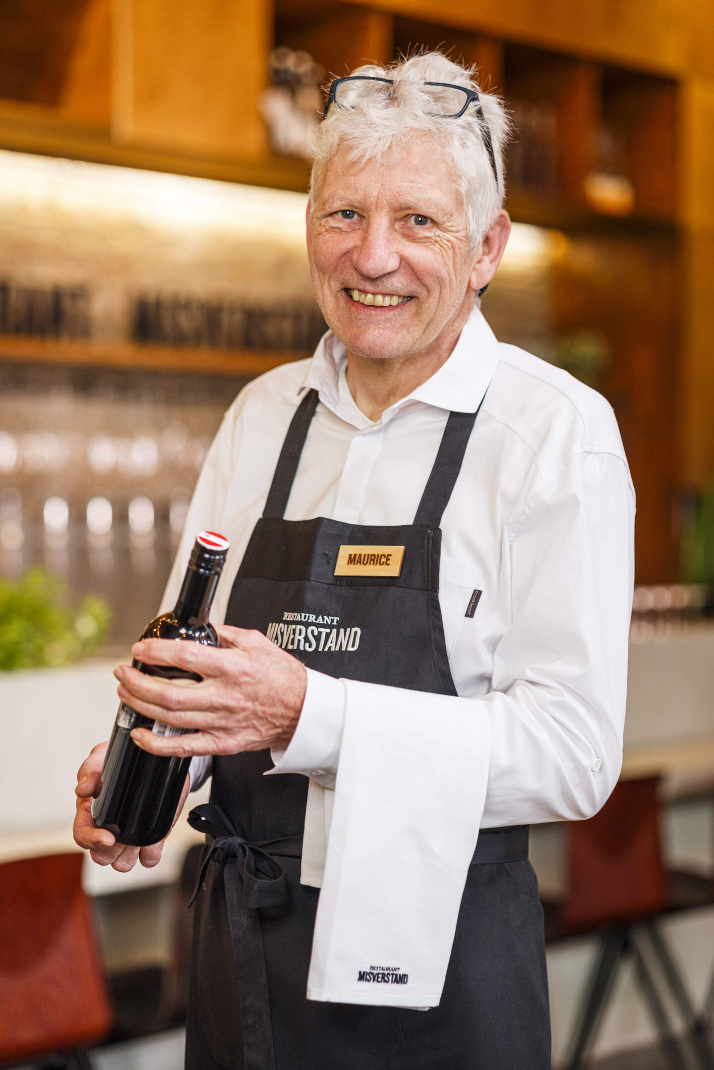 Maurice in ‘Restaurant Misverstand’.