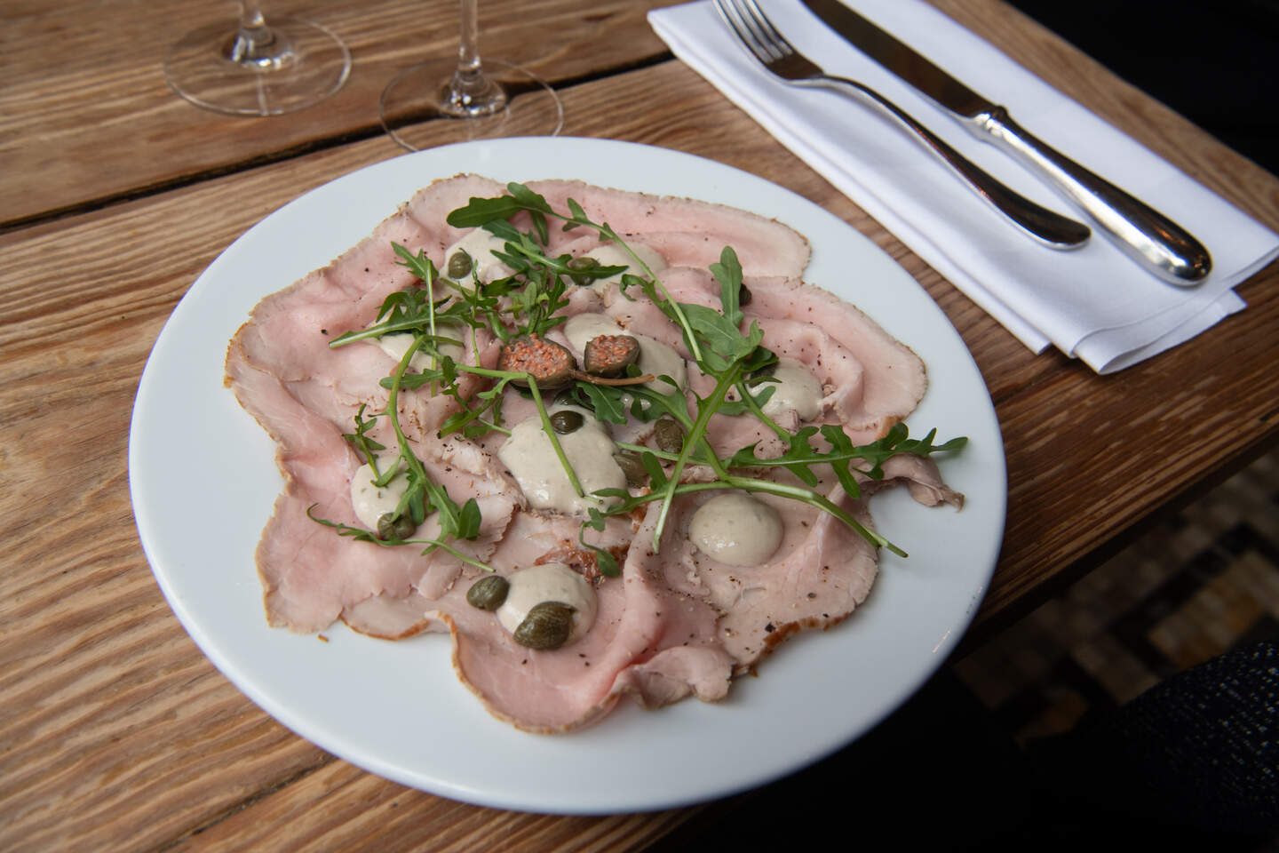 Vitello tonnato.