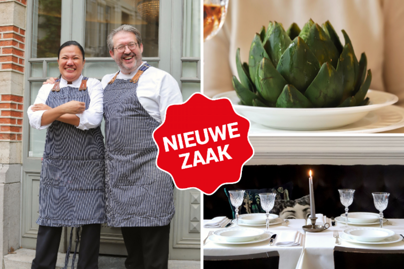 Frédéric Chabbert krijgt de hulp van Margie Adriatico om topgerechten op tafel te zetten in de brasserie. 